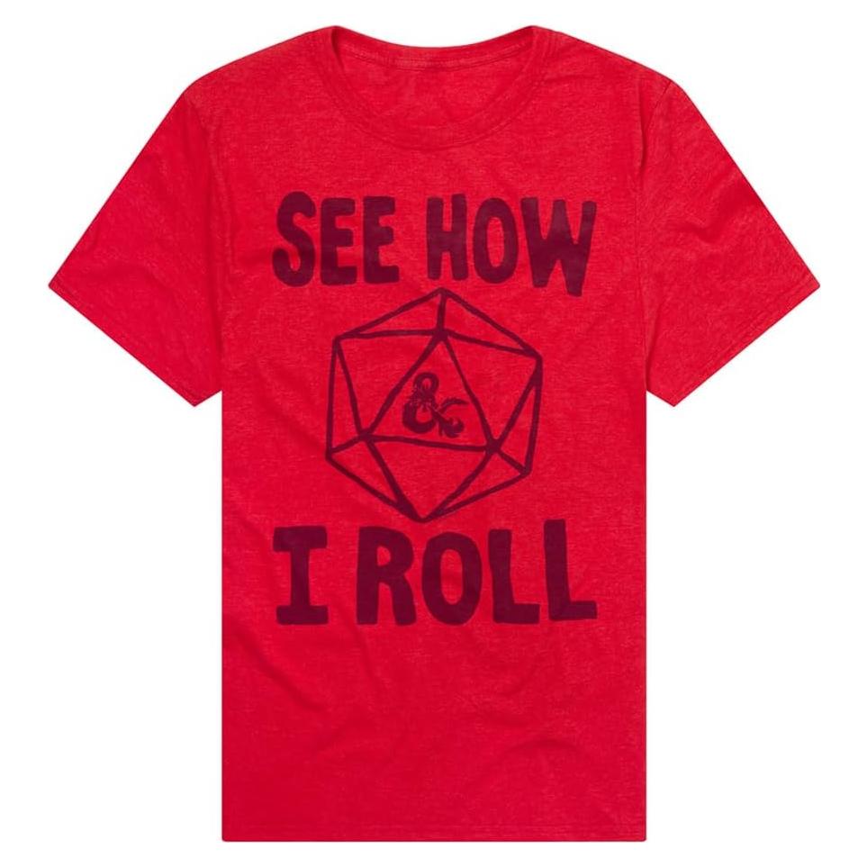 Camiseta Clásica Unisex Popfunk Rojo Mediano Algodón