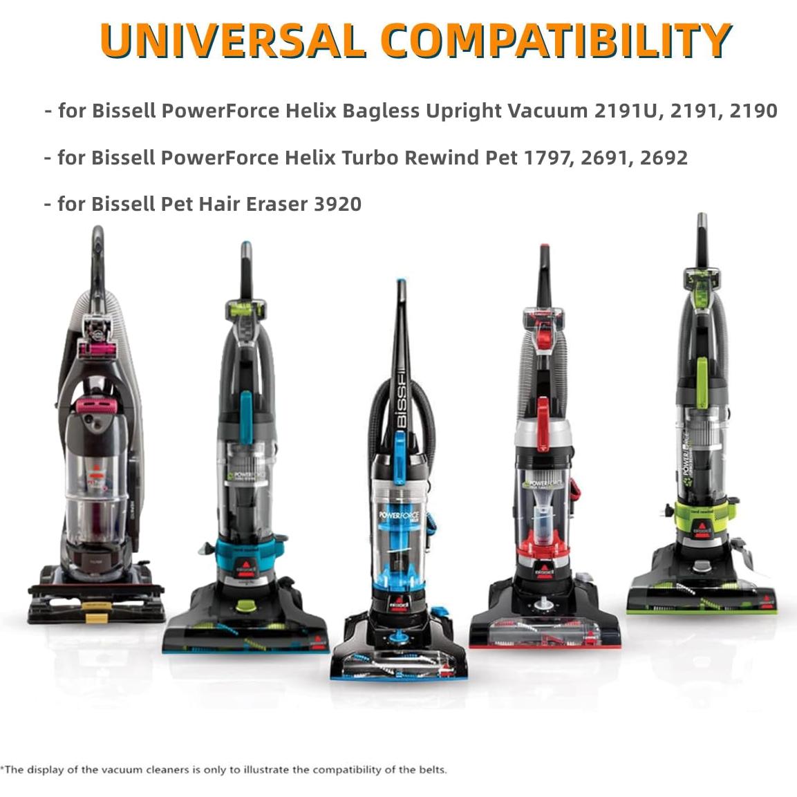 Cinturones de Reemplazo Bissell PowerForce Helix 2031093 - Paquete de 2