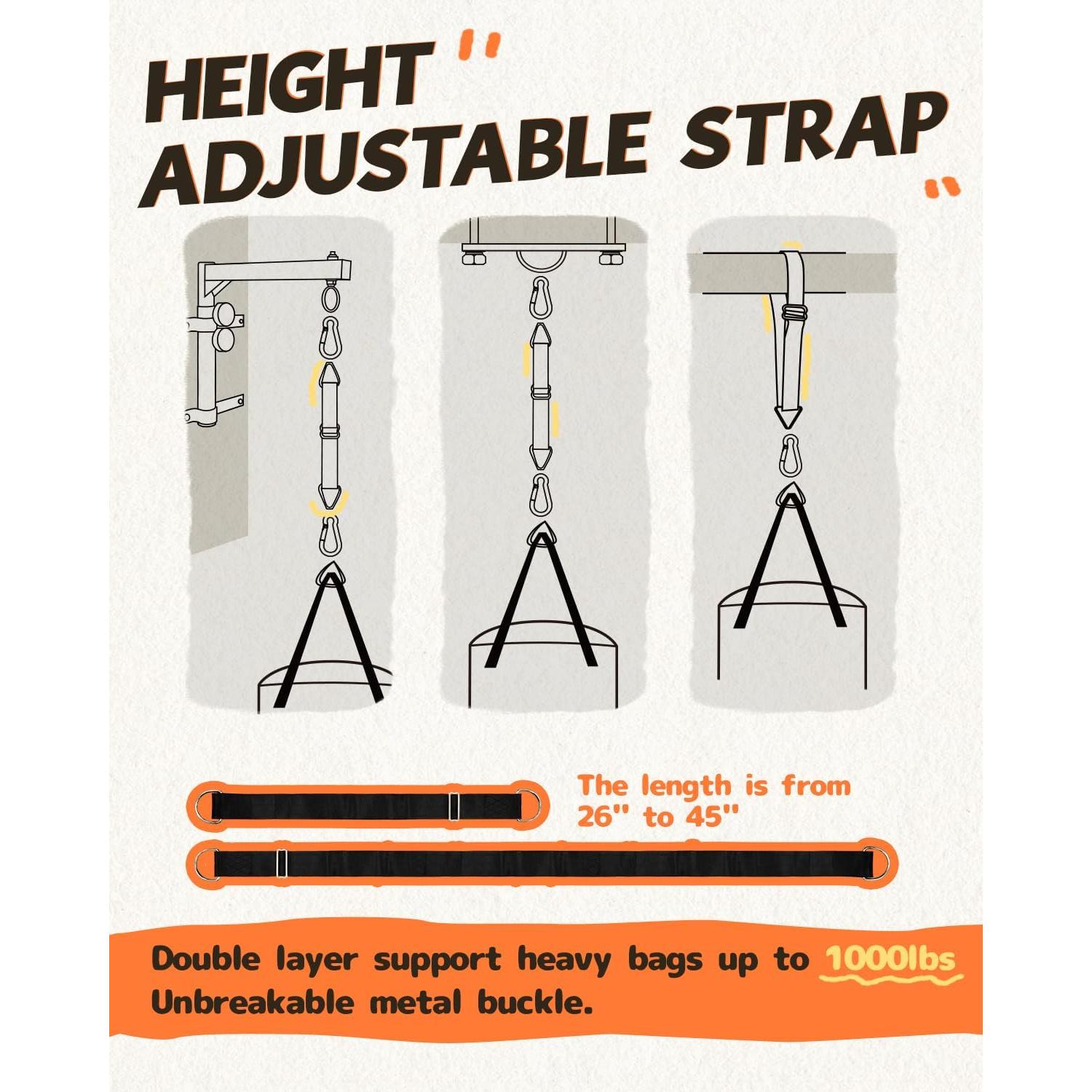 Saco de Boxeo ZTTENLLY para Niños 60 cm con Guantes