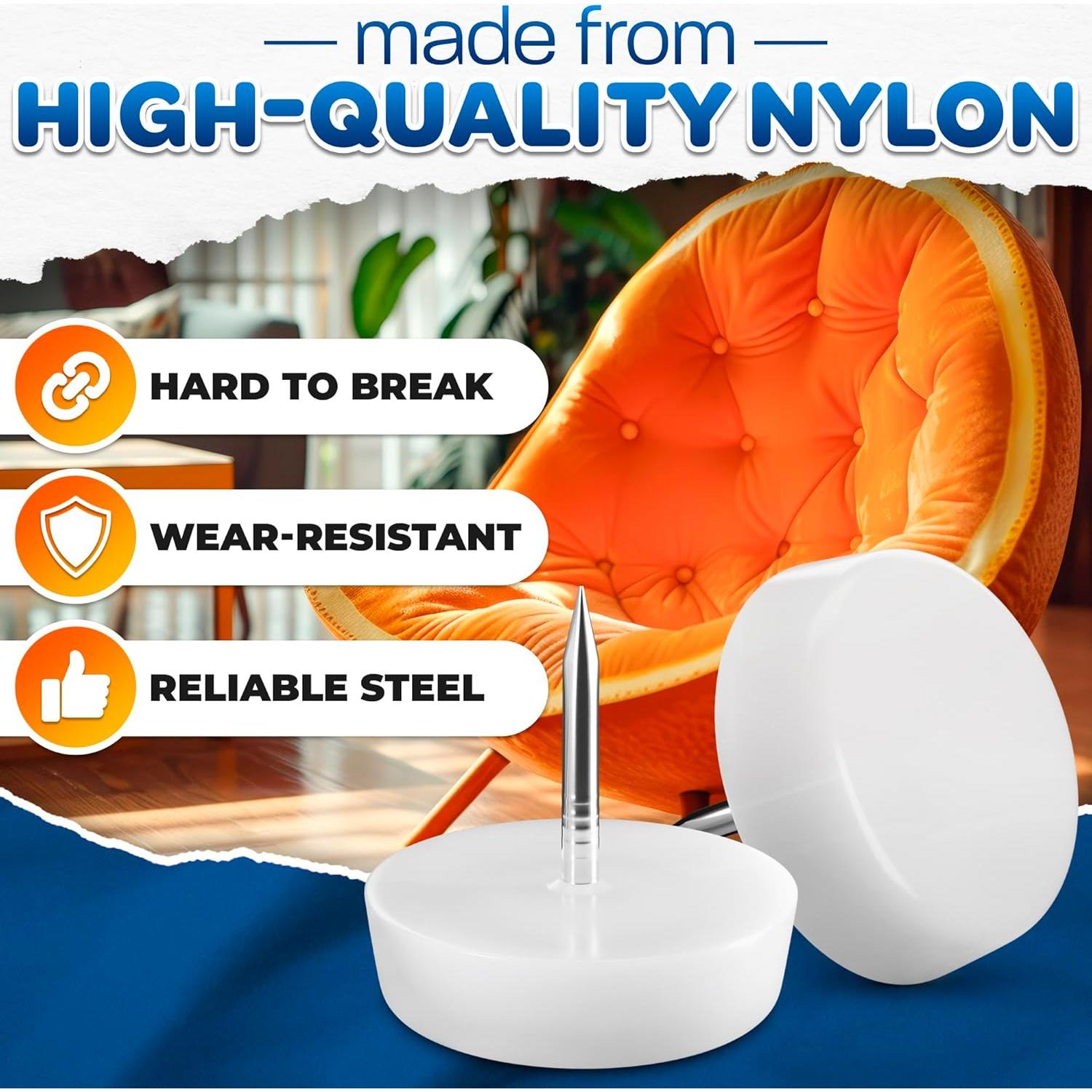 100 Deslizadores de Muebles The Little Green Change 2.03x1.78cm