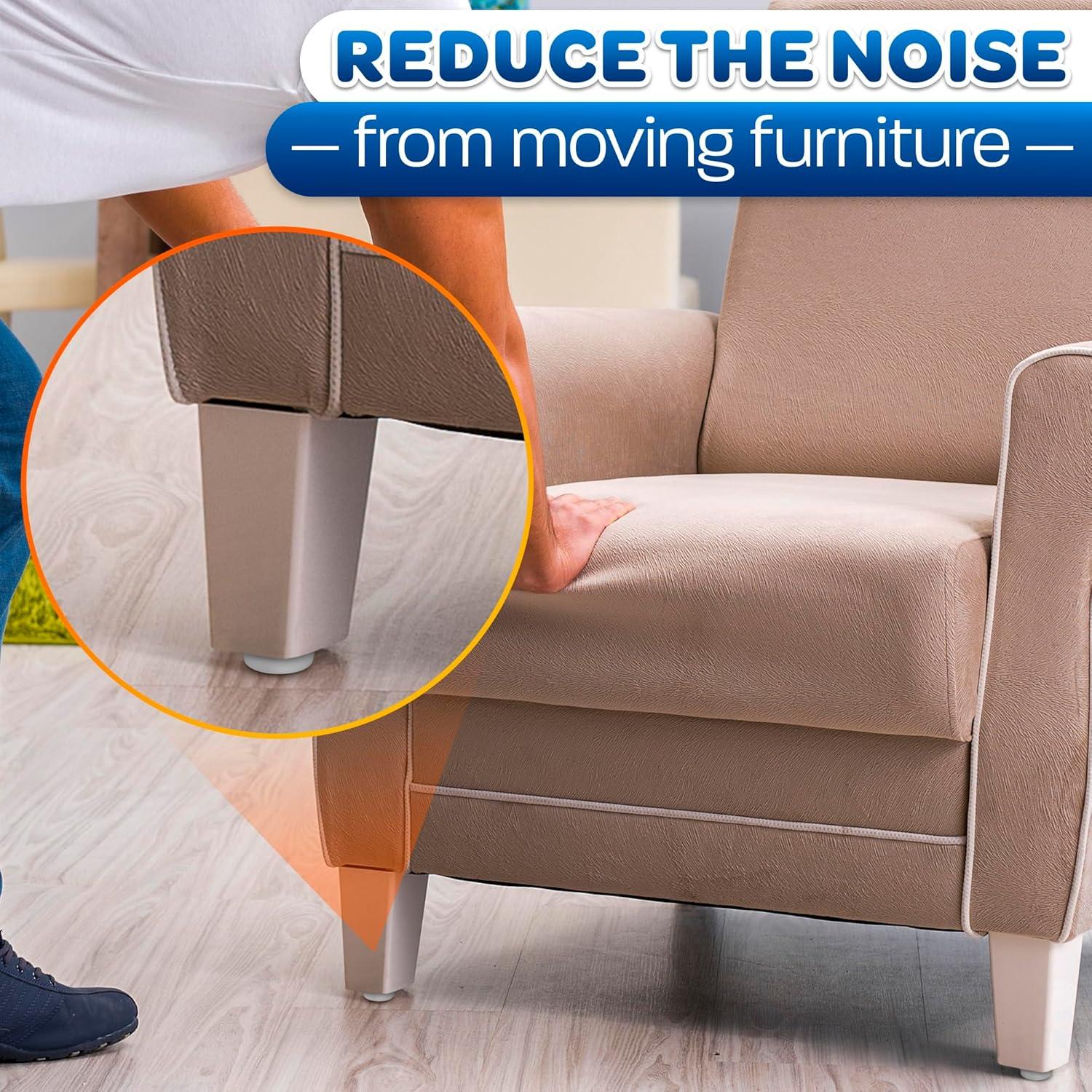 100 Deslizadores de Muebles The Little Green Change 2.03x1.78cm