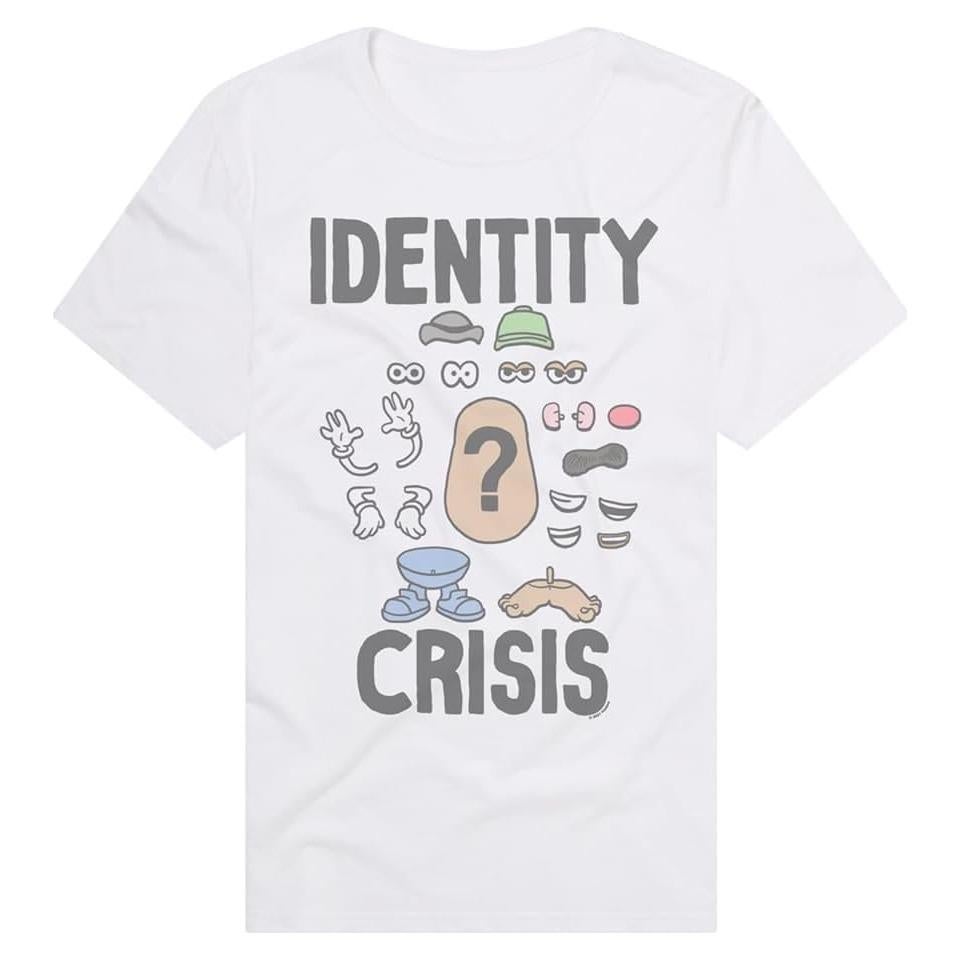 Camiseta Clásica Unisex Popfunk - La Crisis de Identidad - XXL