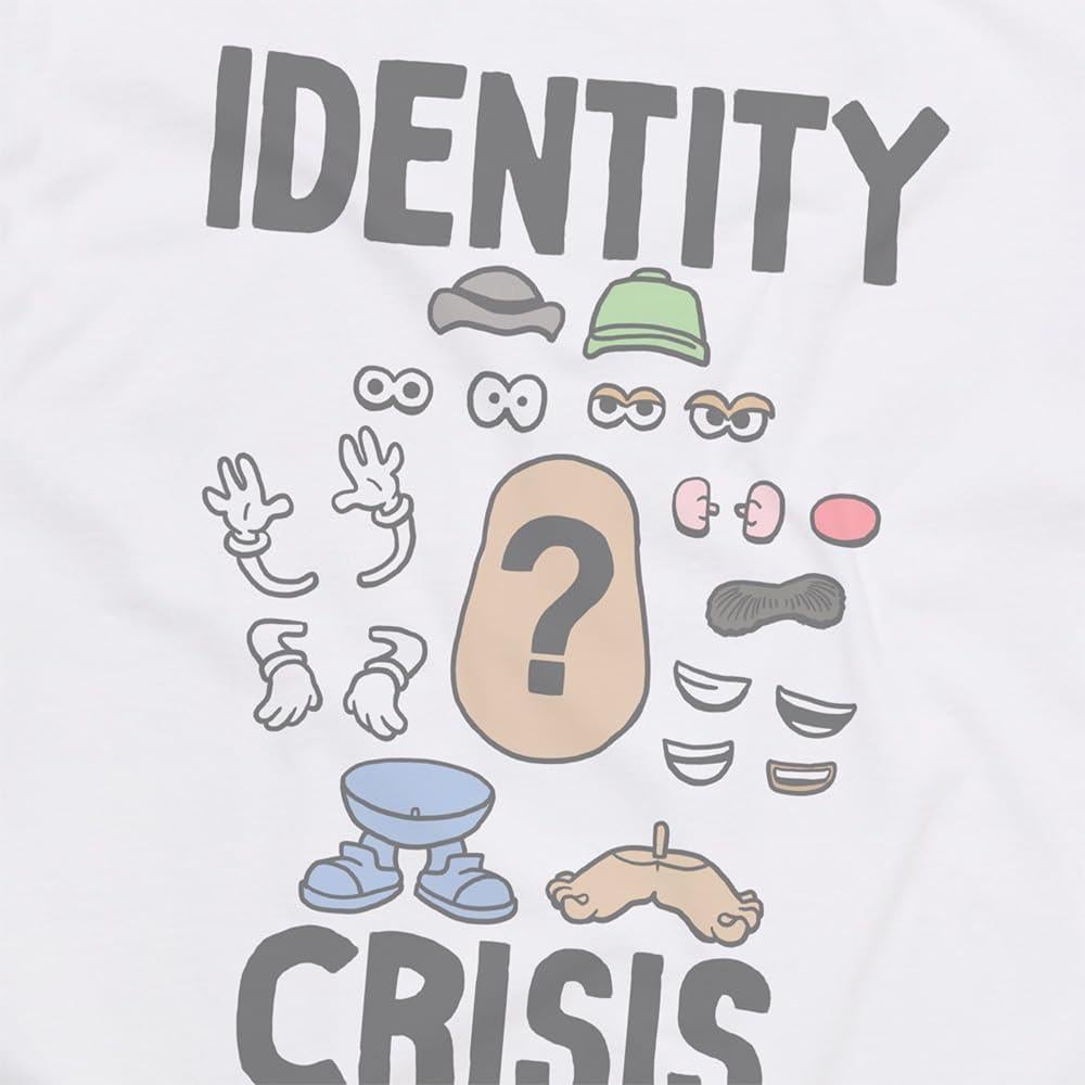 Camiseta Clásica Unisex Popfunk - La Crisis de Identidad - XXL