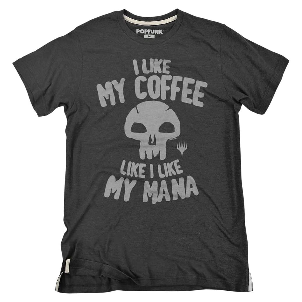 Camiseta Clásica Unisex Popfunk Algodón Negro Mediano