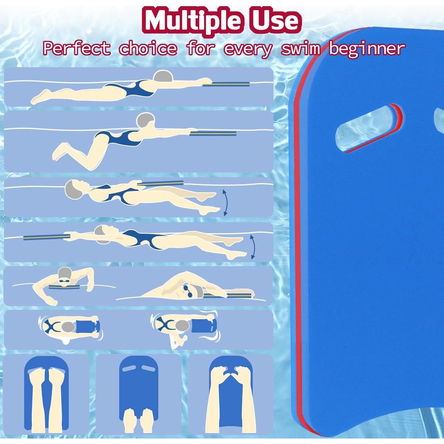 Tabla de natación YIGUO 2 piezas 43x30.5cm espuma EVA