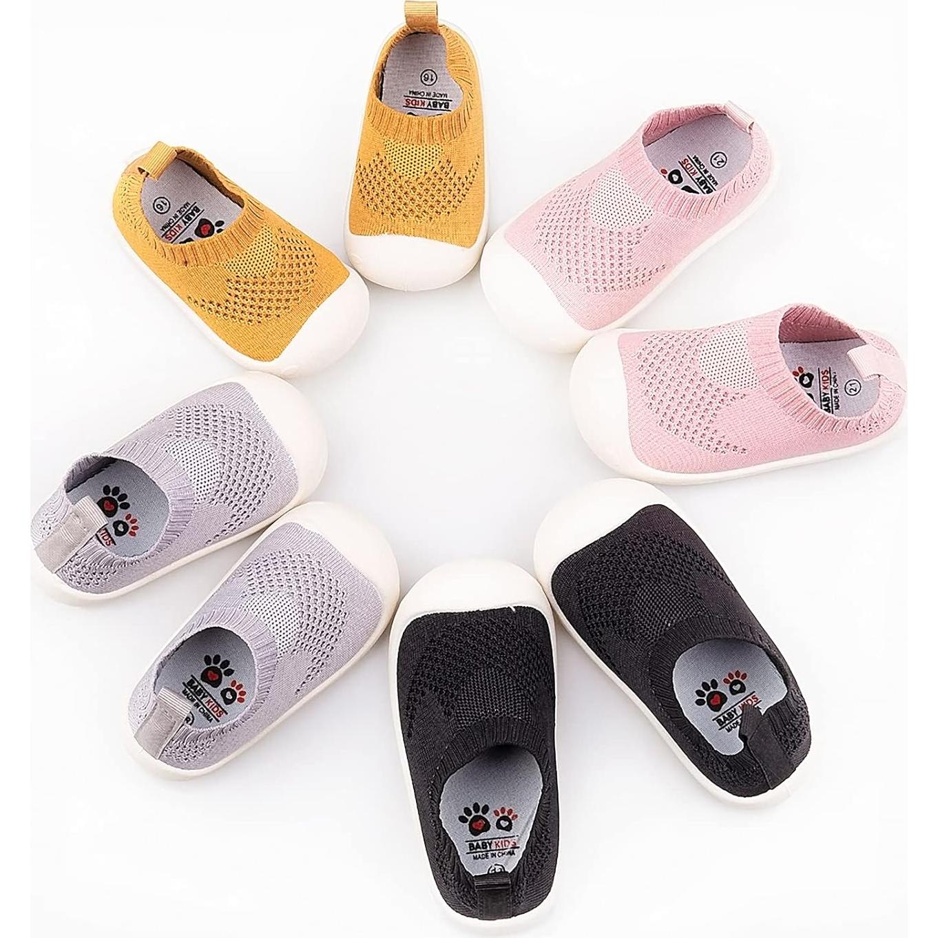 Zapatillas para Niños Pequeños Antideslizantes Rosa 3