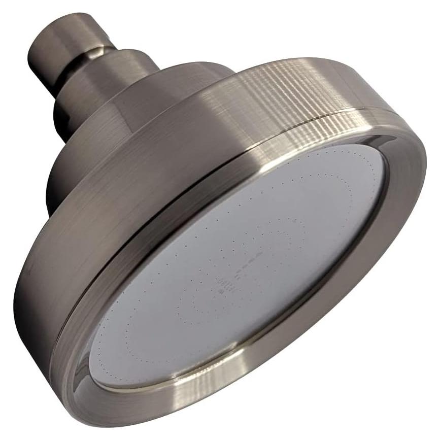 Cabezal de Ducha de Alta Presión Better USA Níquel Cepillado