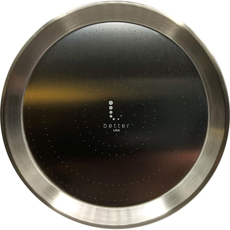 Cabezal de Ducha de Alta Presión Better USA Níquel Cepillado