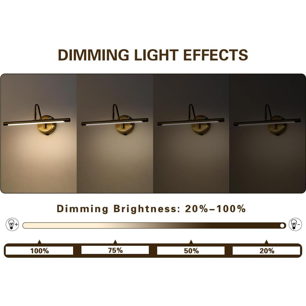 Luz de Imagen Inalámbrica BOLANG 42cm Recargable Latón