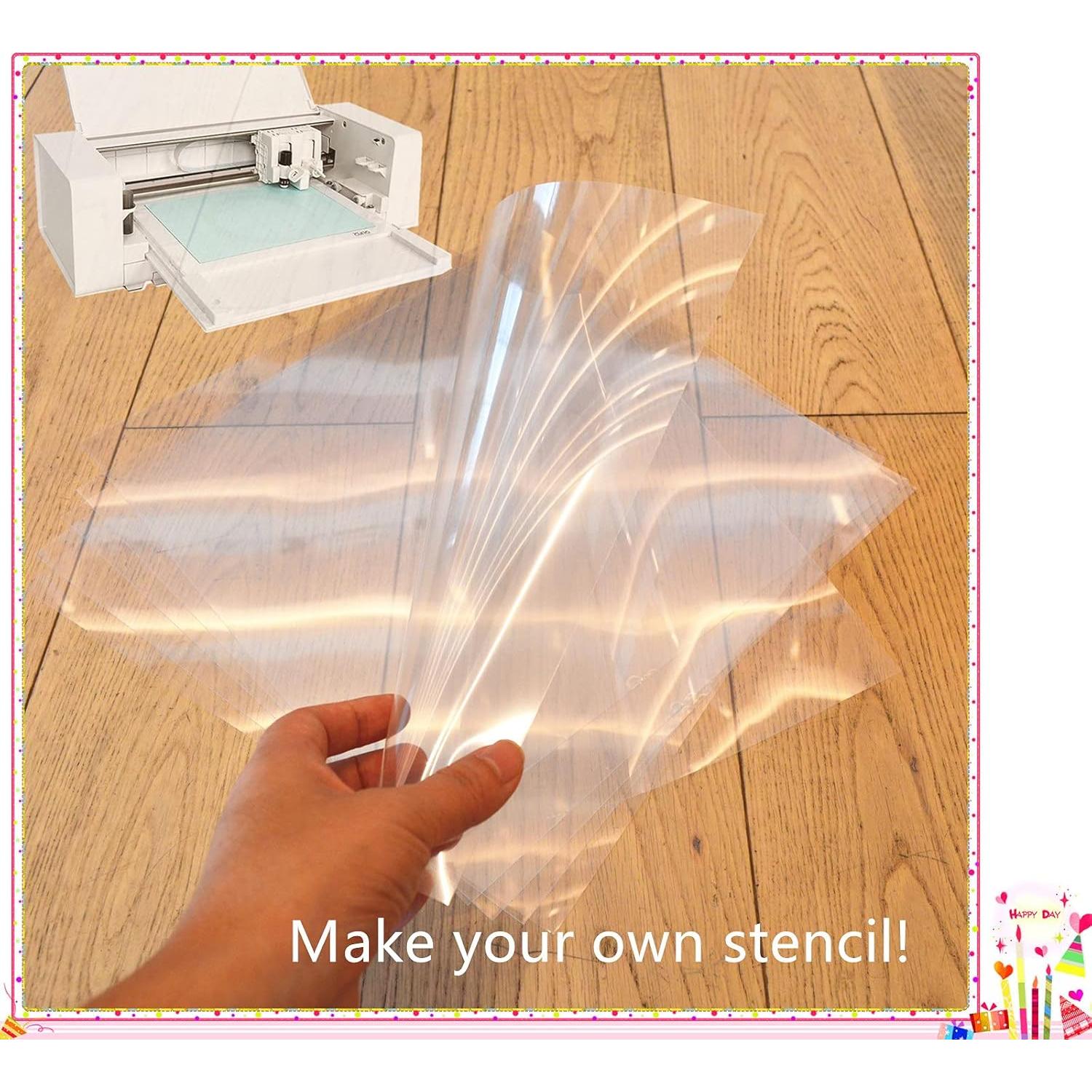 Paquete de 15 Hojas Plantilla Mylar ZHluja 30.48x30.48 cm