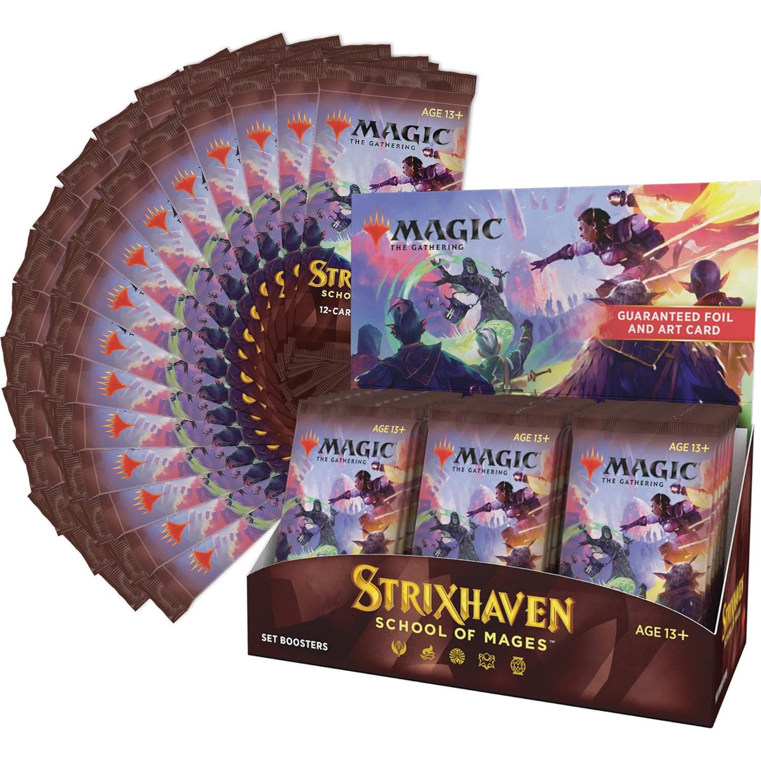 Caja de Set Booster Magic: The Gathering Strixhaven - 30 Paquetes