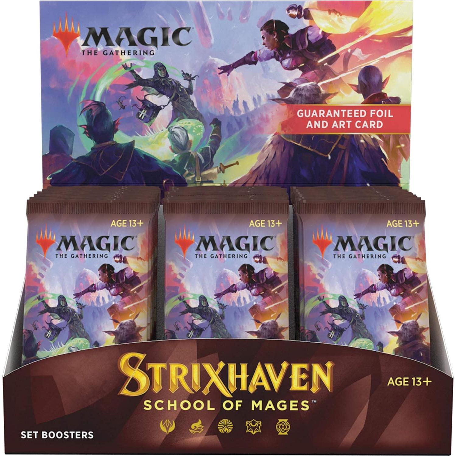 Caja de Set Booster Magic: The Gathering Strixhaven - 30 Paquetes
