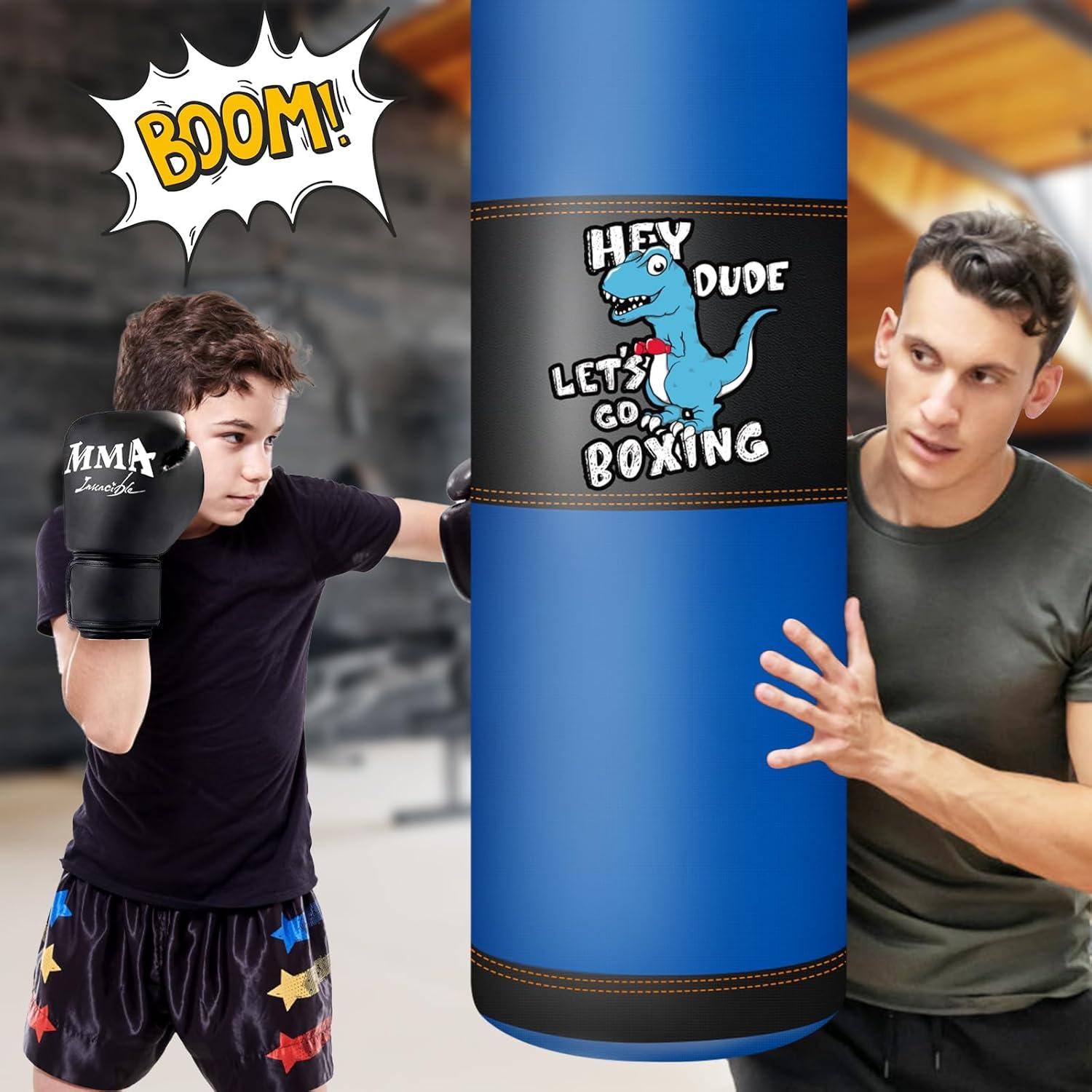 Saco de Boxeo YORWHIN 2.7ft con Guantes y Accesorios