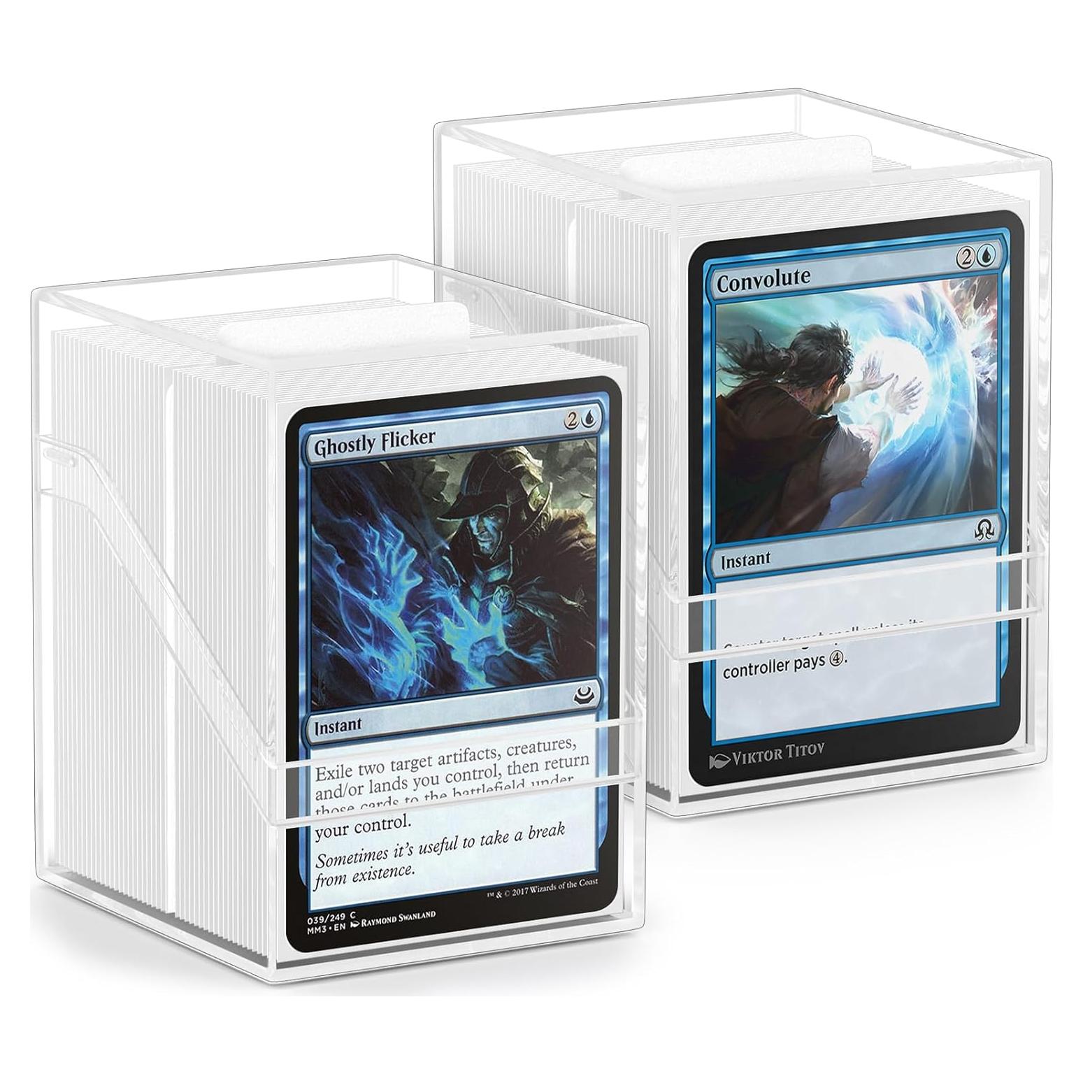 Caja de Almacenamiento para Cartas YSCare 200 Fundas Blanca