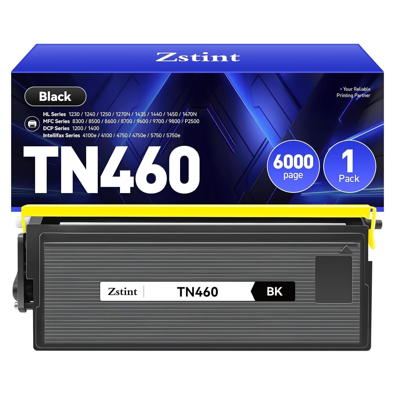 Cartucho de Tóner Compatible Zstint TN-460 Negro 1-Pack