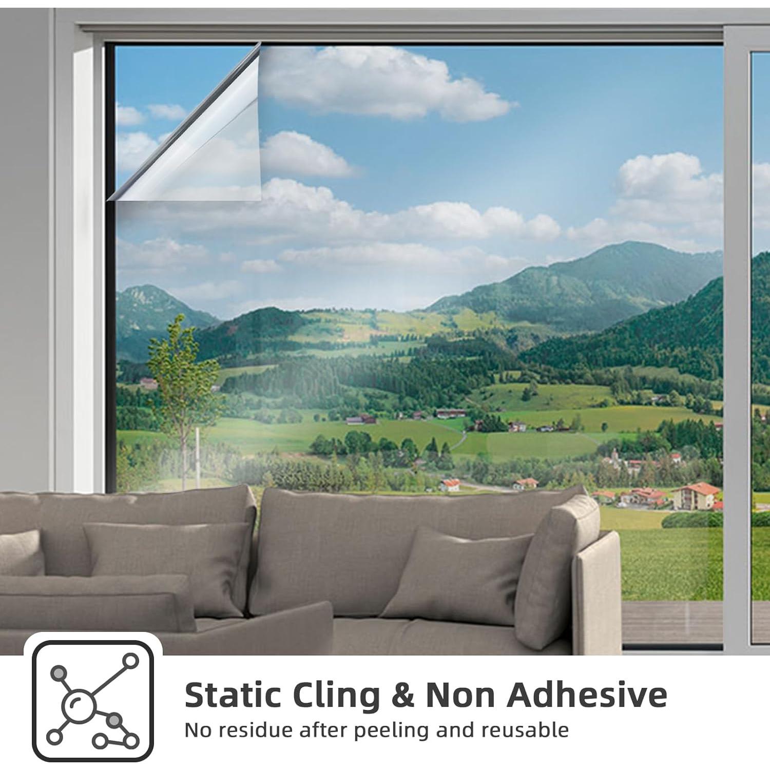 Película de Privacidad para Ventanas Sesybuty 44.5x198.1cm