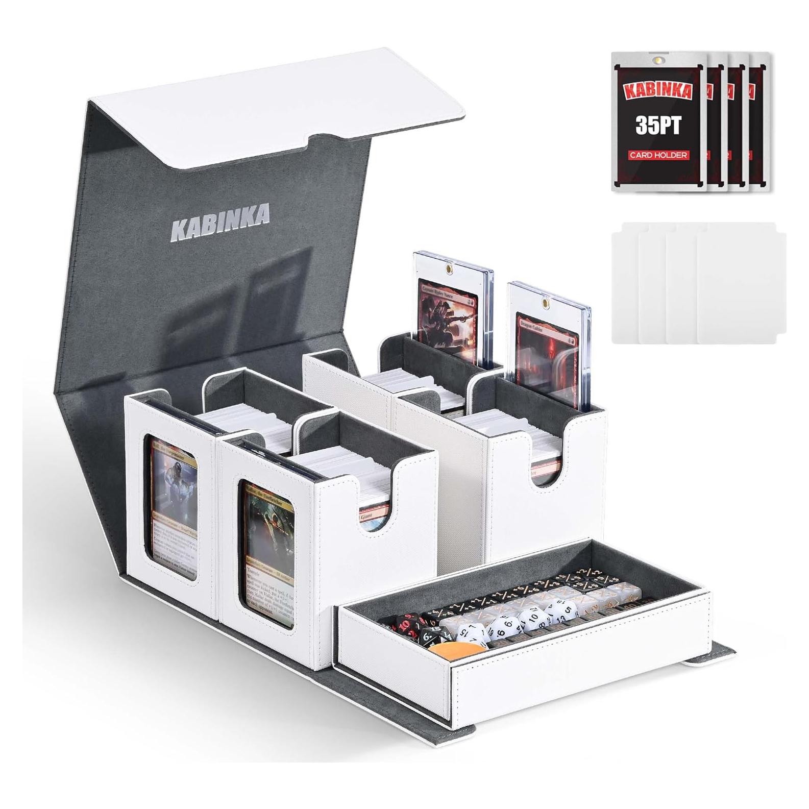 Caja de Almacenamiento para Cartas Kabinka 5 en 1 - 400+ Cartas