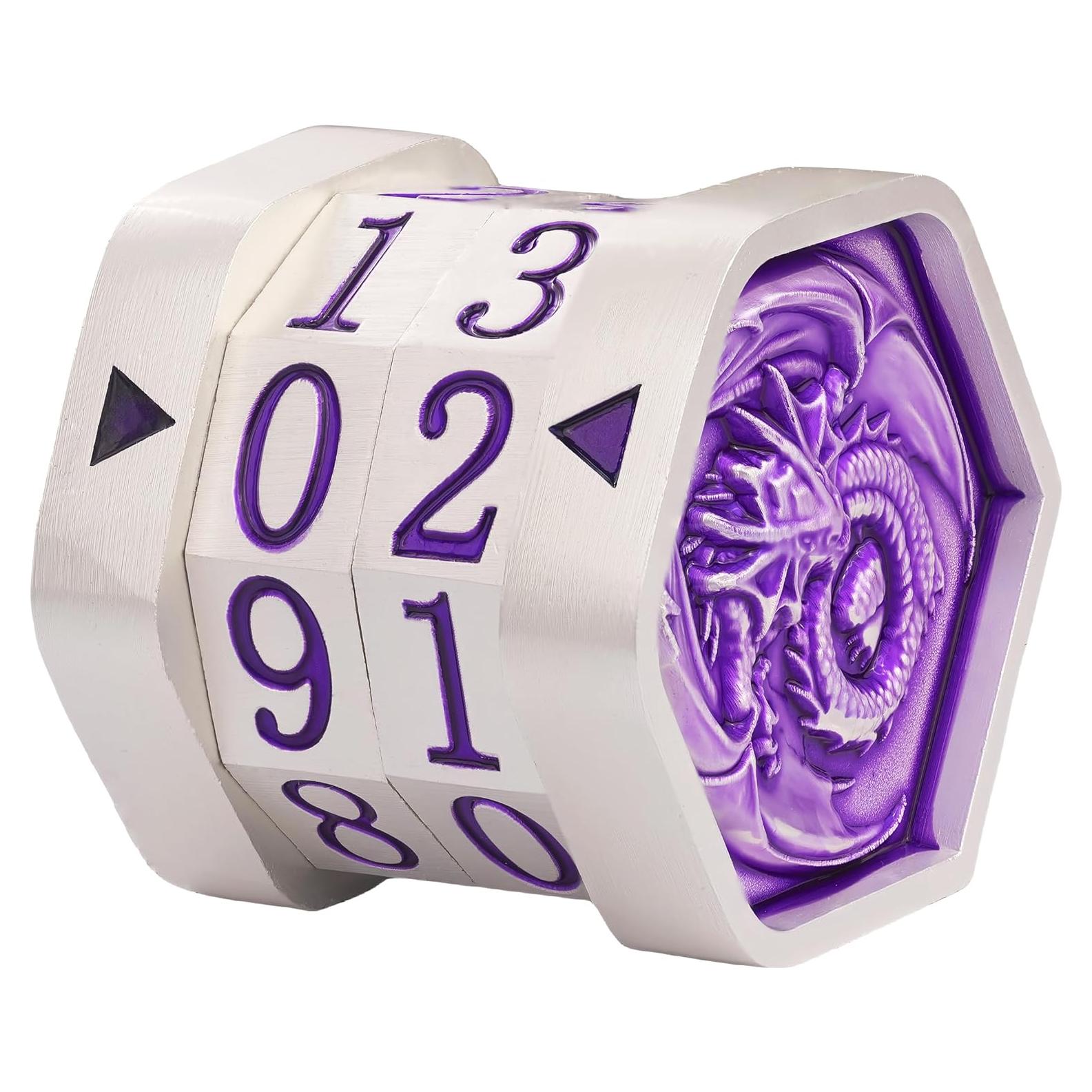 Contador de Vida MTG ALOBGHDC Metal Doble Cara 0-99