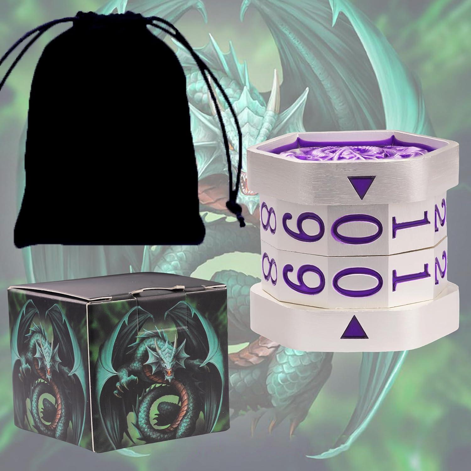 Contador de Vida MTG ALOBGHDC Metal Doble Cara 0-99