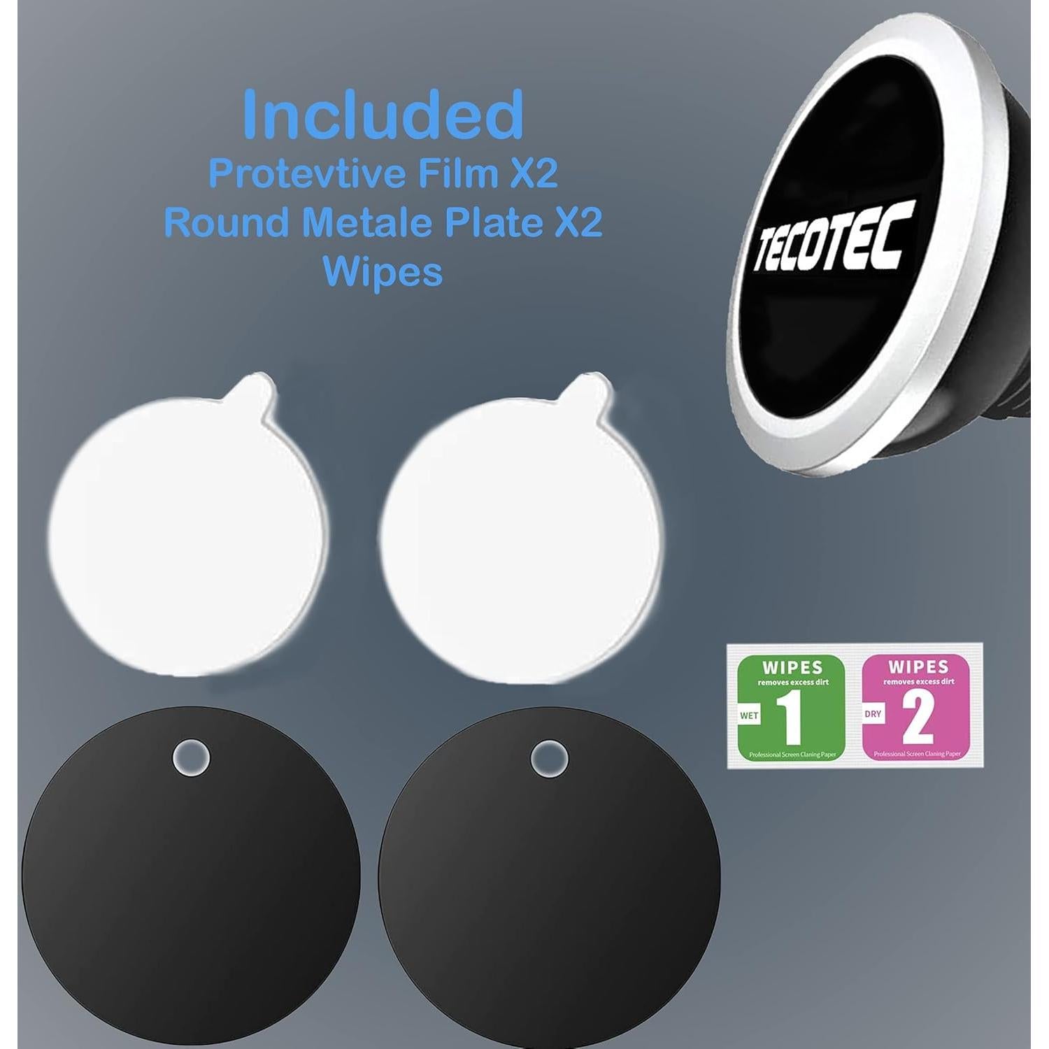 Soporte para Teléfono Magnético en Portavasos TECOTEC