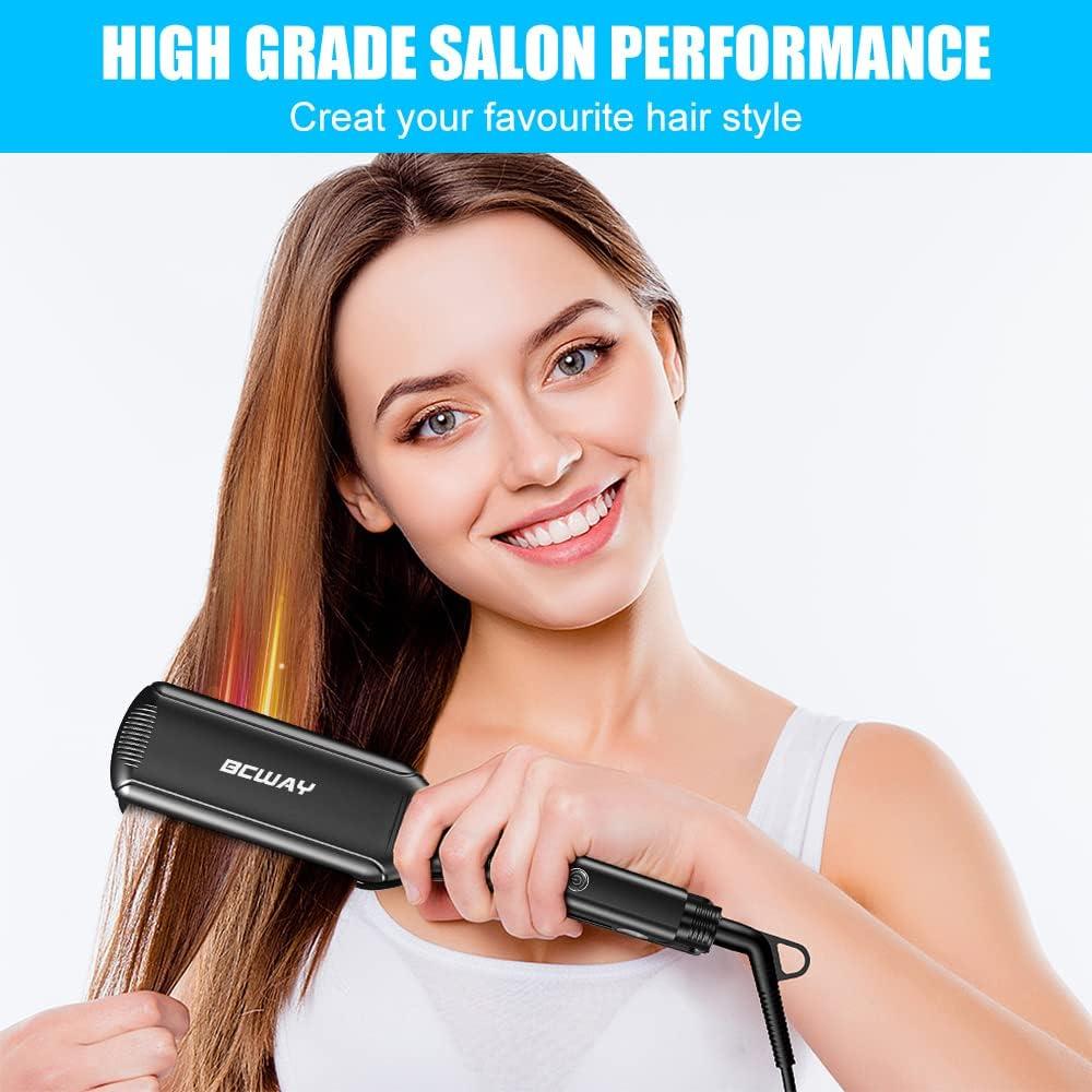 Plancha de Pelo Profesional BCWAY Titanio Flotante 5 Temperaturas