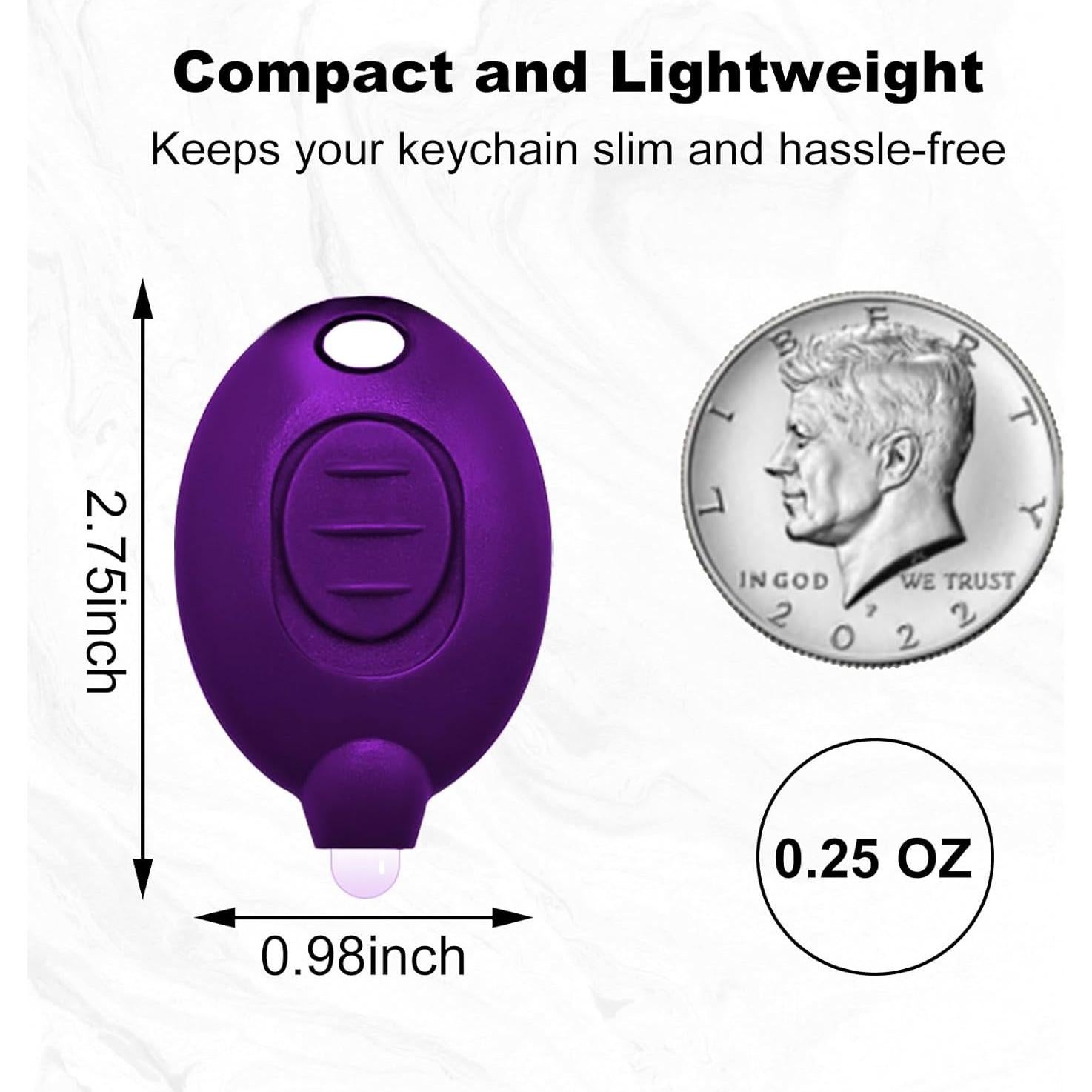 Mini Linterna UV de Llavero KLUMUKE 12PCS Luz LED 395nm