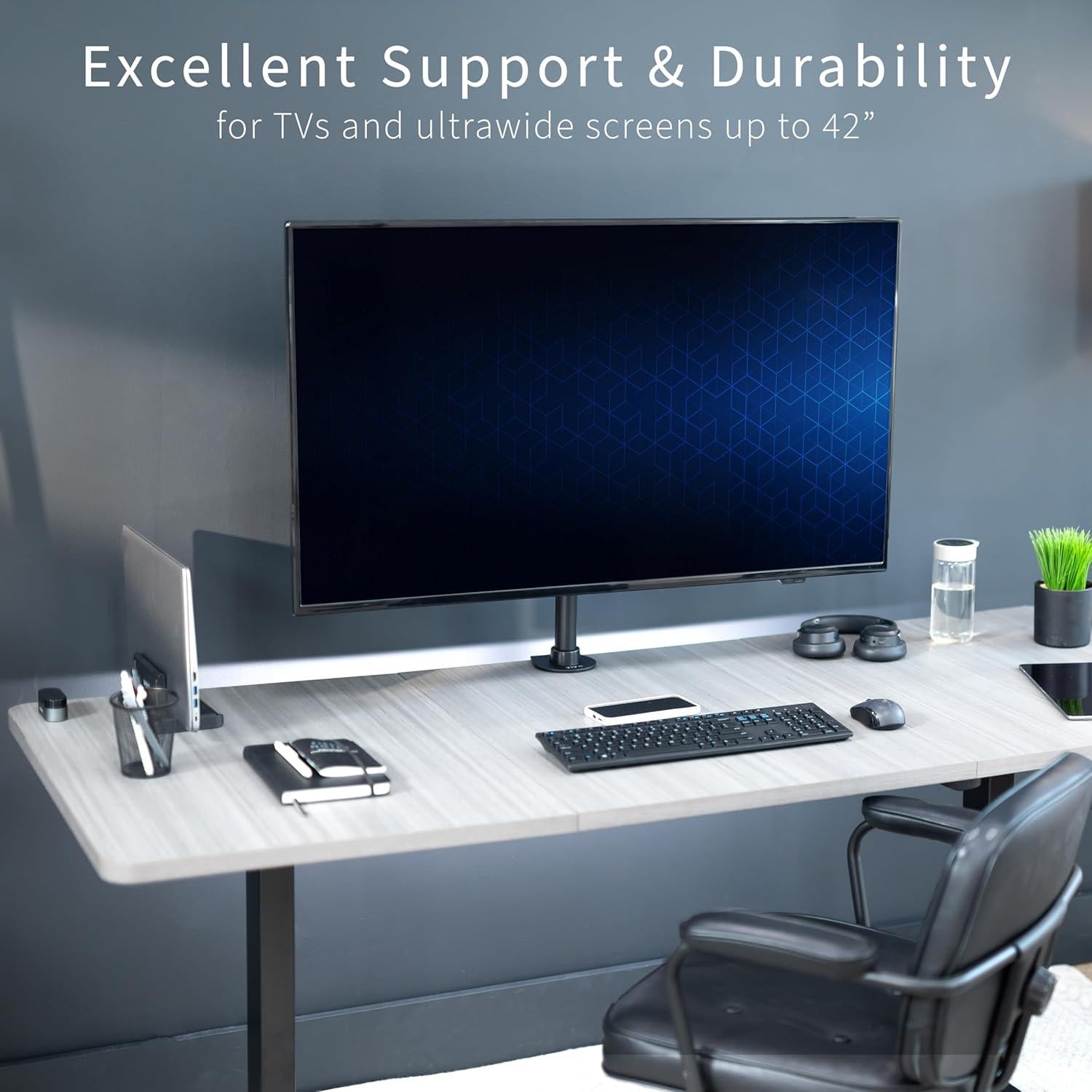 Soporte de Escritorio VIVO STAND-V101C para TV y Monitor 42"