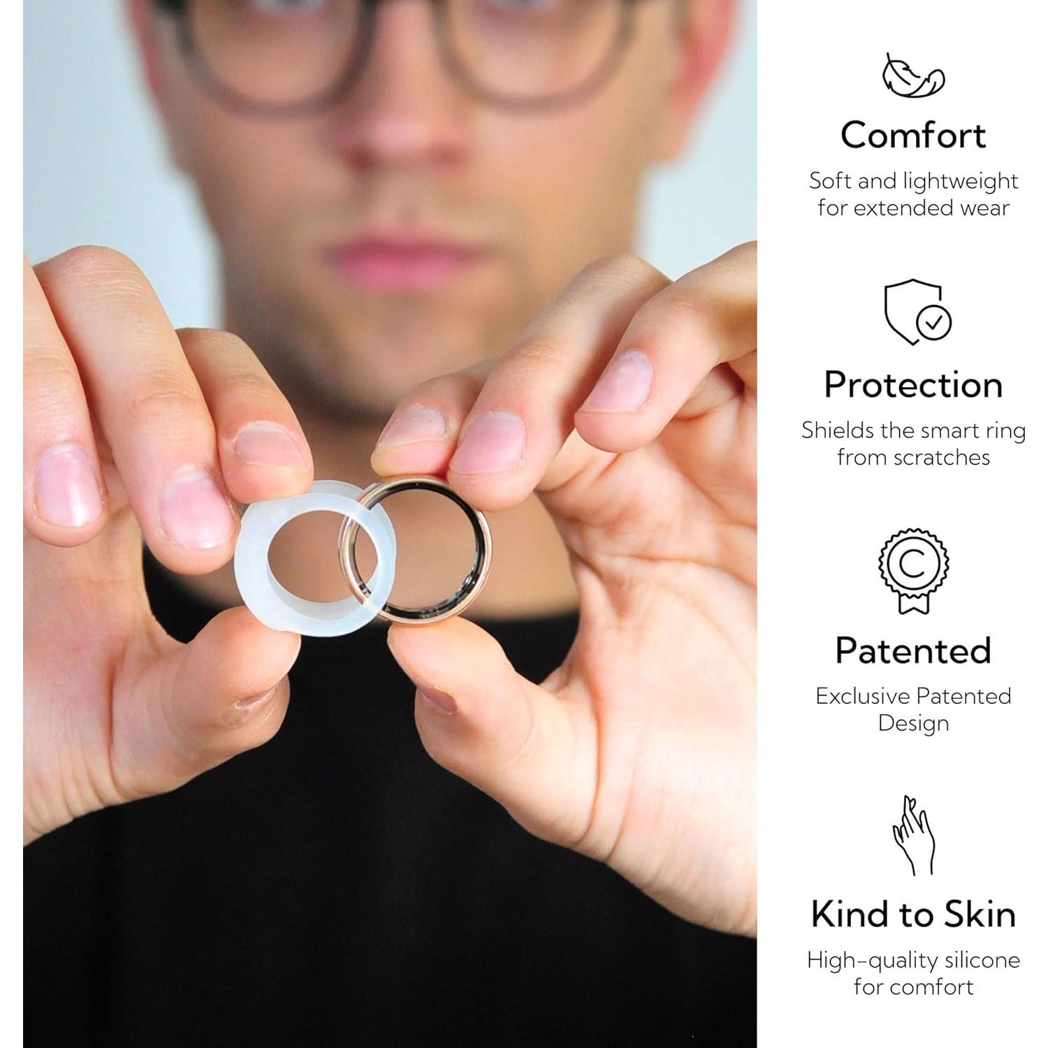 Rinfit Anillo Protector de Silicona SportFit Tamaño 6 Mate