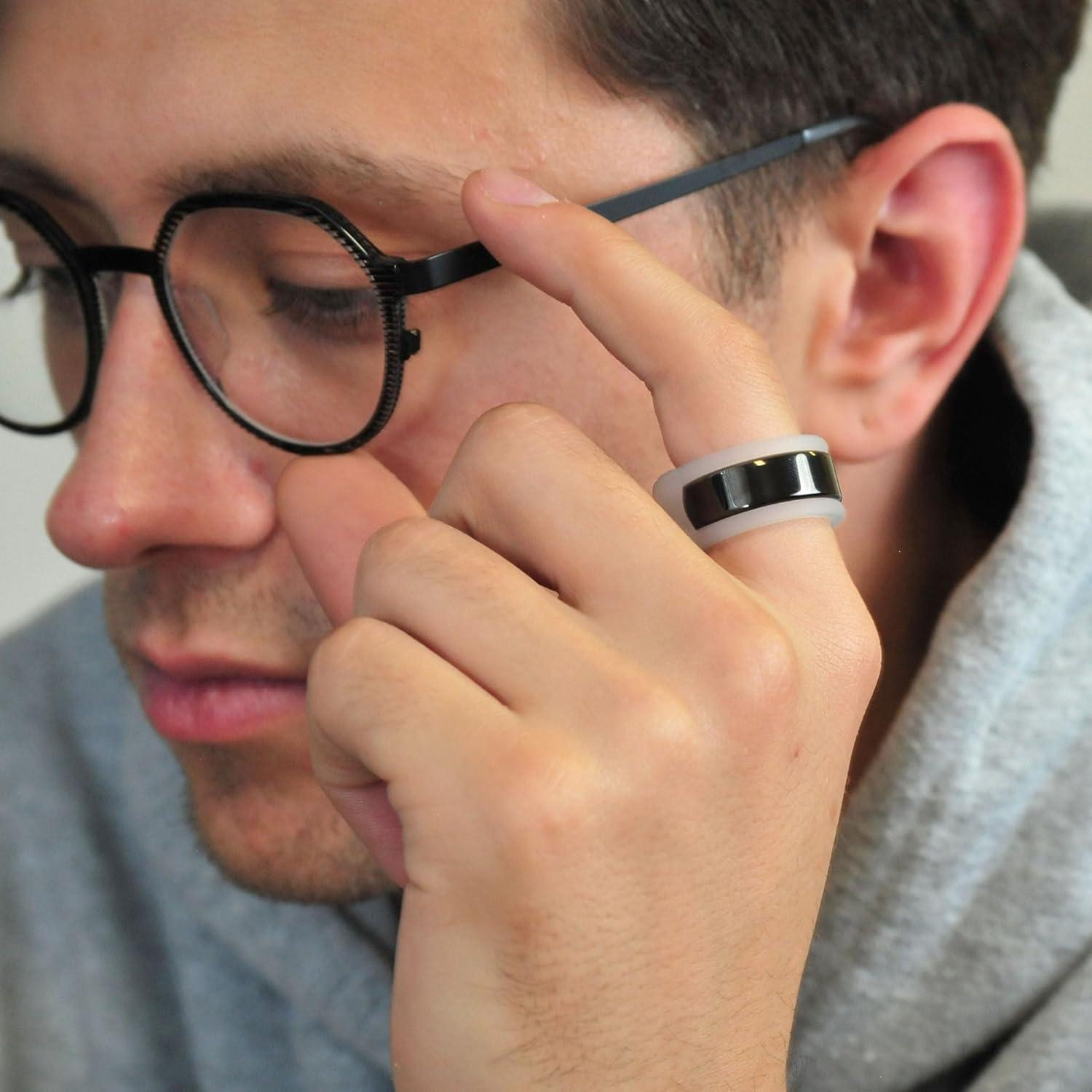 Rinfit Anillo Protector de Silicona SportFit Tamaño 6 Mate