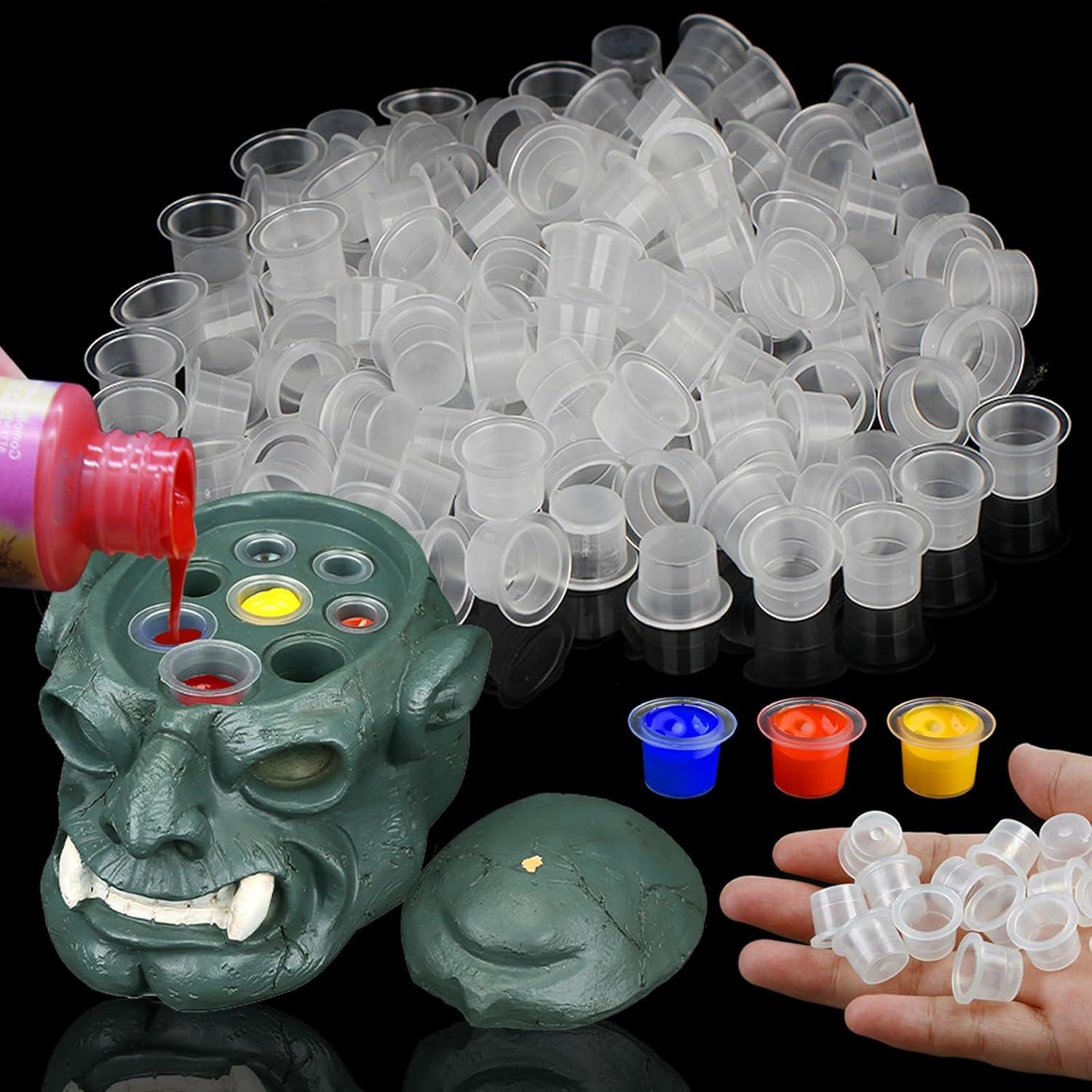 Soporte de Tinta para Tatuajes Anghie con 100 Tapas Grandes