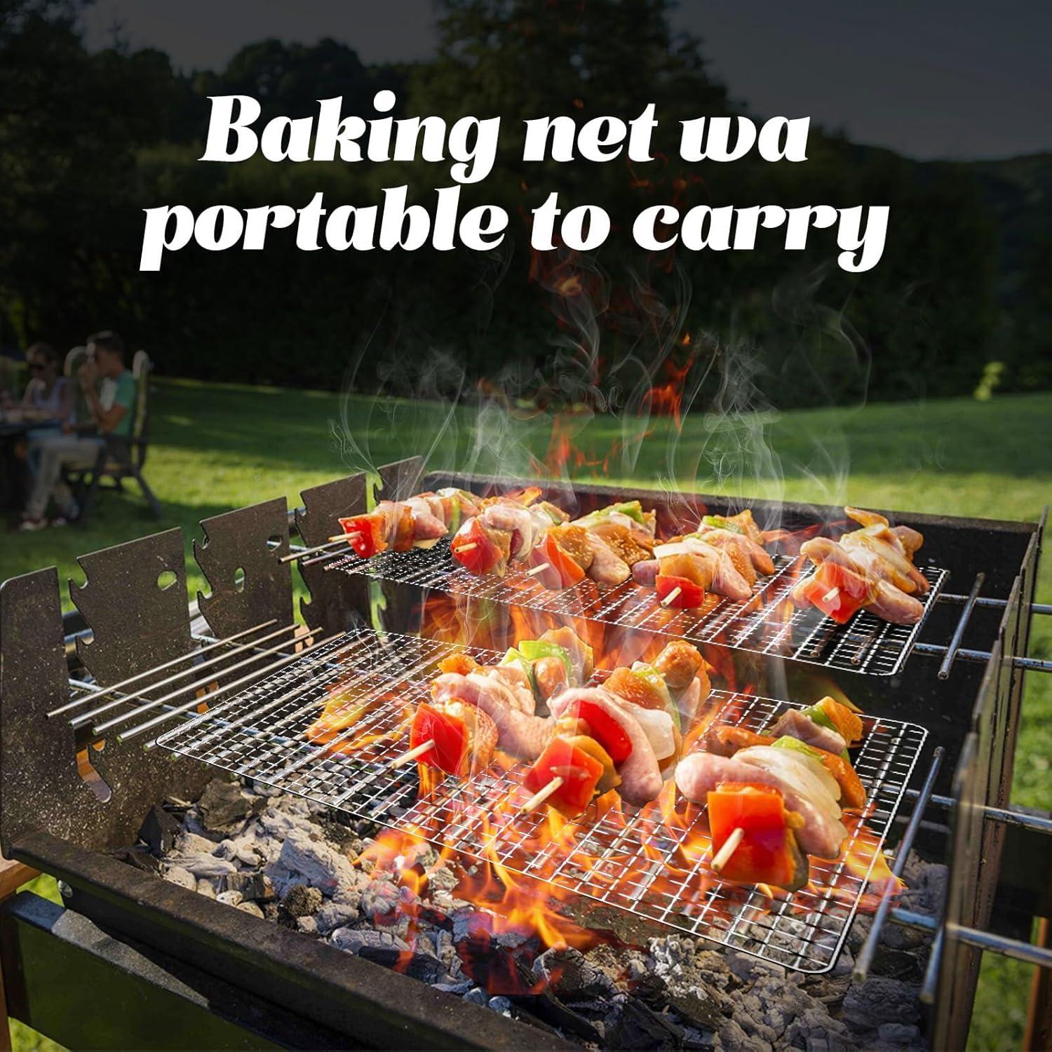 Rejillas desechables para parrilla ciAmore - 10 piezas 30x40 cm