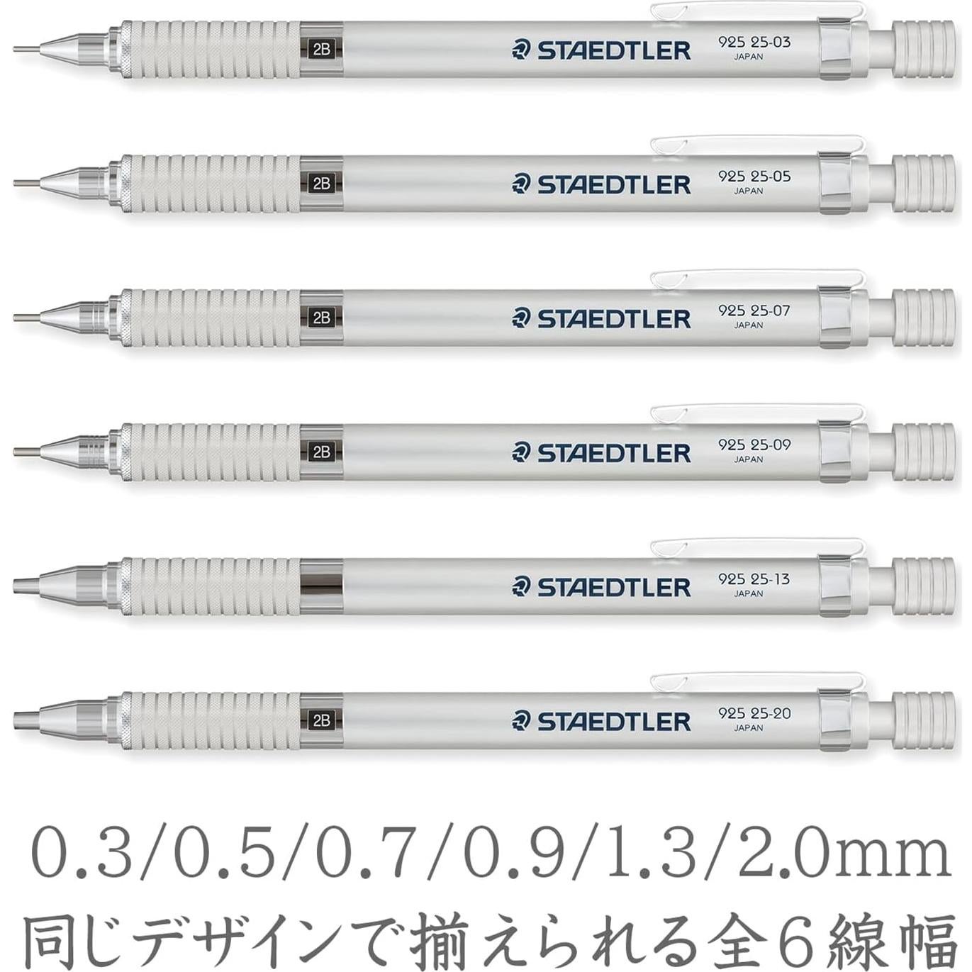 Lápiz Mecánico Staedtler 0.3mm Plata Retráctil