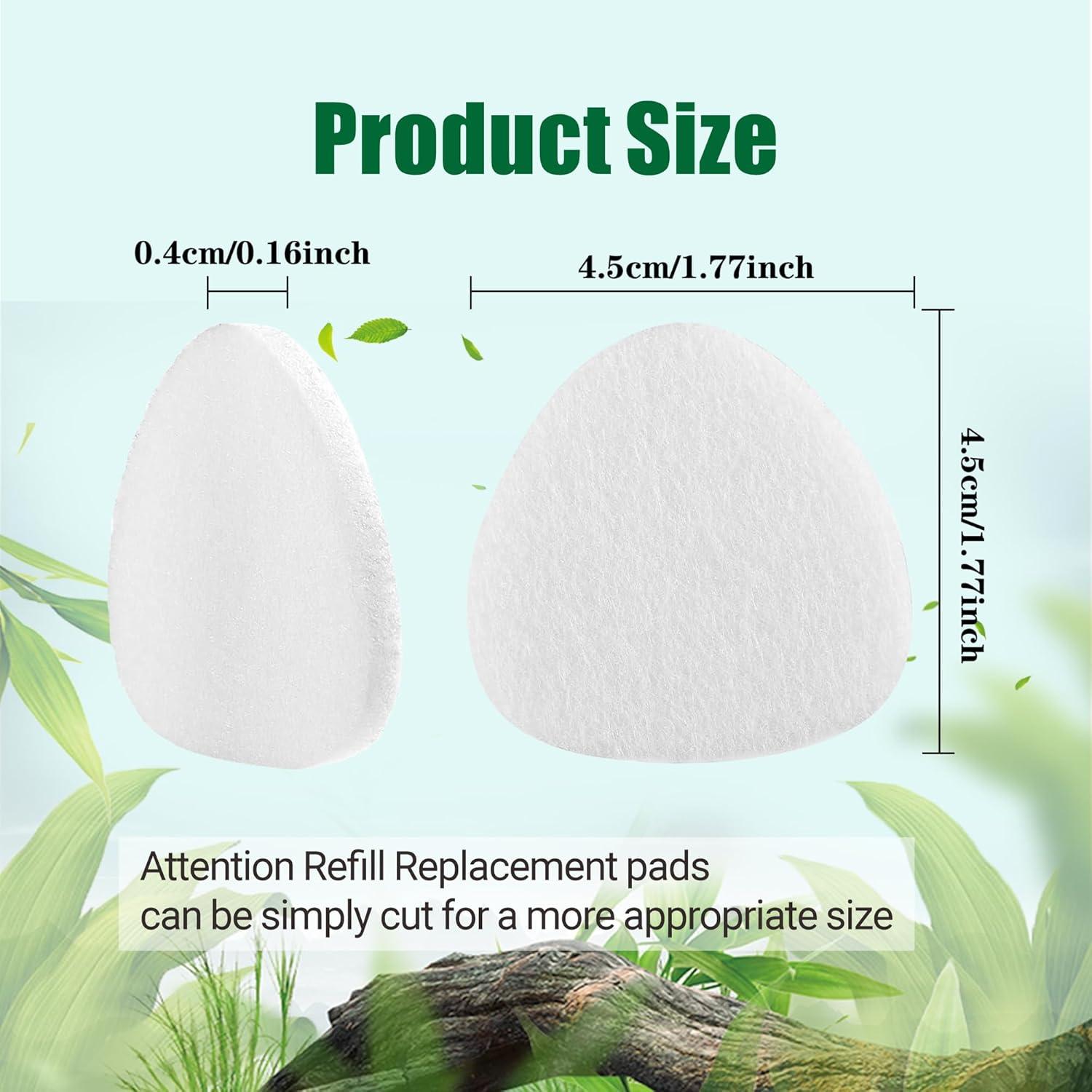 60 Almohadillas de Repuesto Microfibra Homedics para Difusores