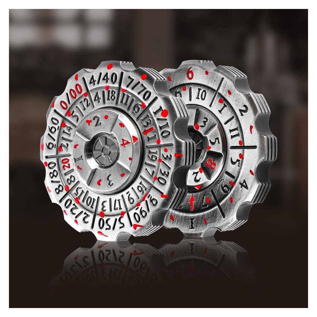 Dados DND 7-en-1 y Spinner de Estrés Aiyouyue