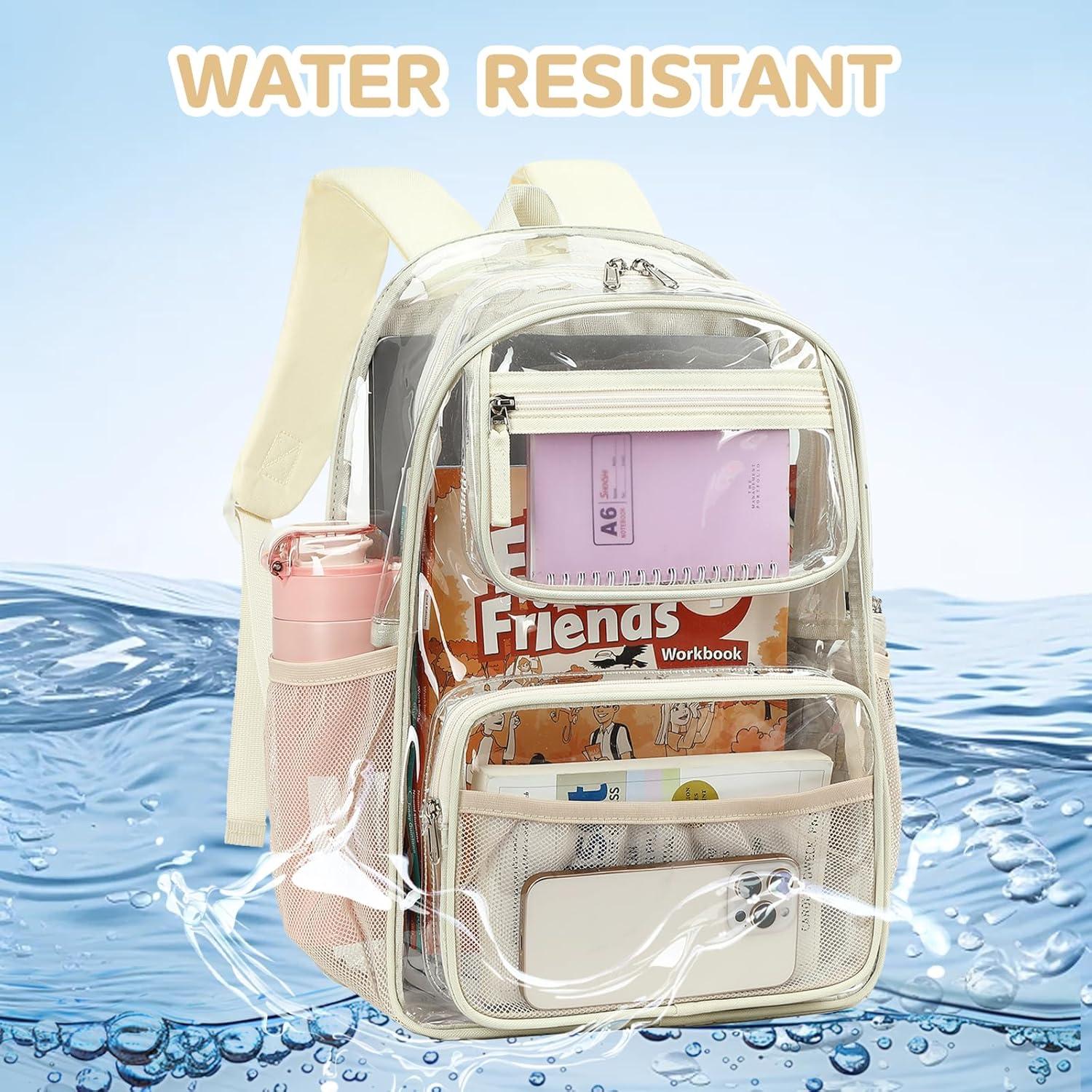 Mochila Transparente Bluboon Resistente 40L para Niños