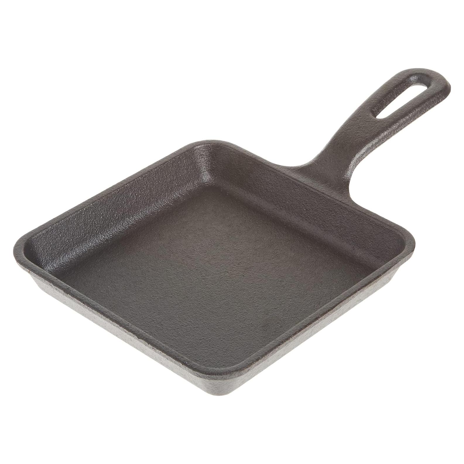 Sartén Cuadrada de Hierro Fundido Lodge 14 cm Pre-Sazonada