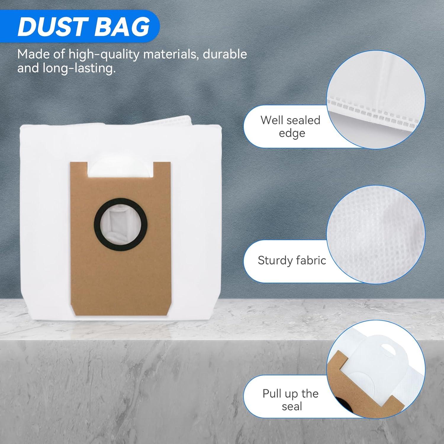 Bolsas de polvo desechables JoaSinc para AIRROBO T20+ (8 piezas)