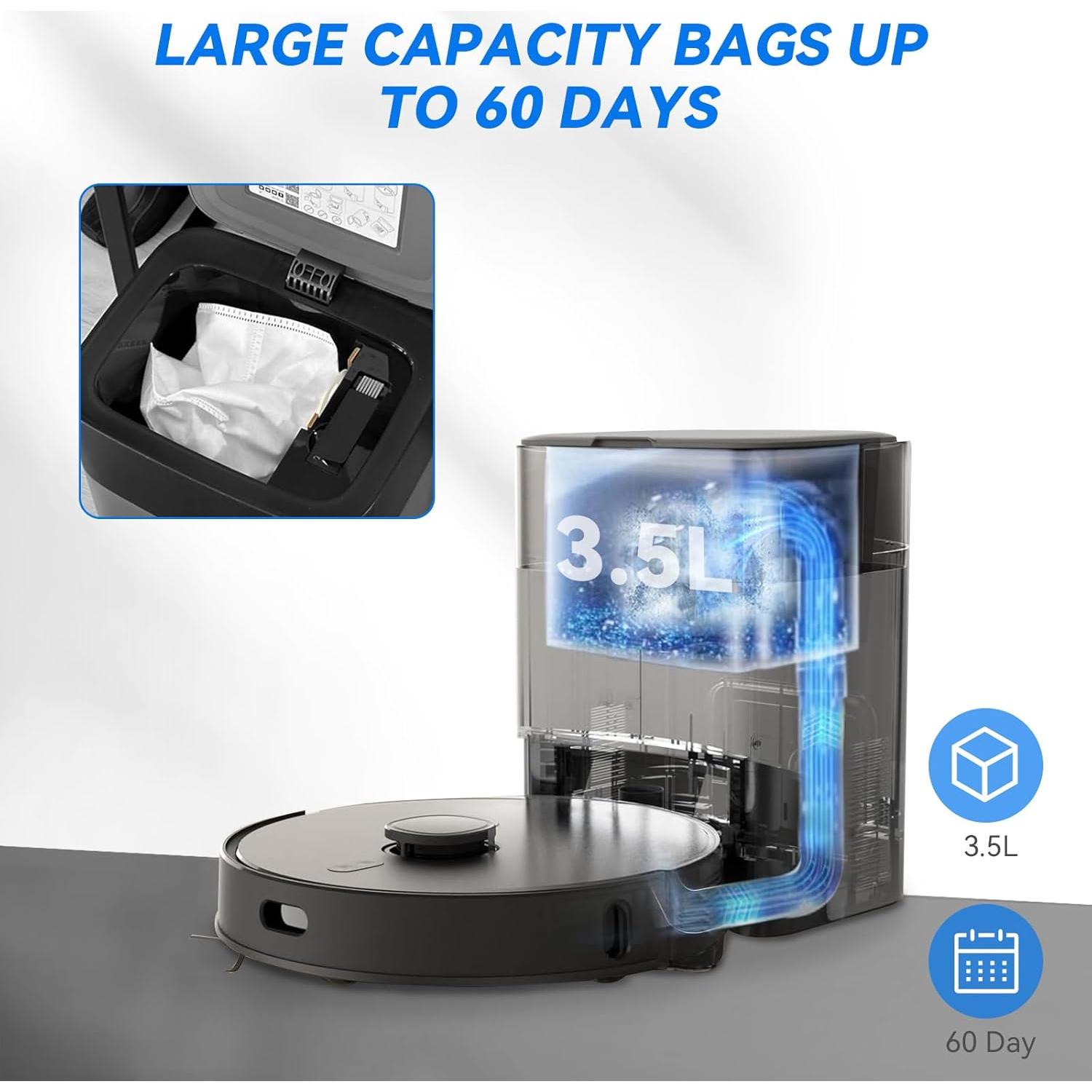 Bolsas de polvo desechables JoaSinc para AIRROBO T20+ (8 piezas)