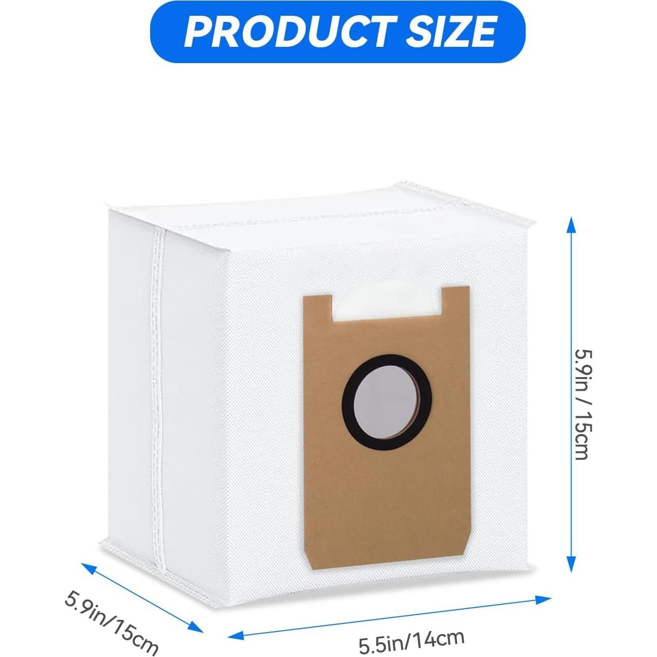 Bolsas de polvo desechables JoaSinc para AIRROBO T20+ (8 piezas)