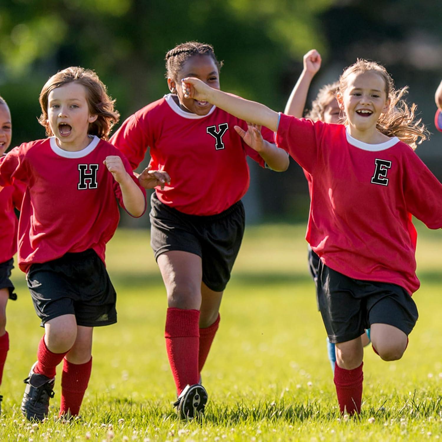 26 Piezas Parche de Letras Bordado Gleihow Negro