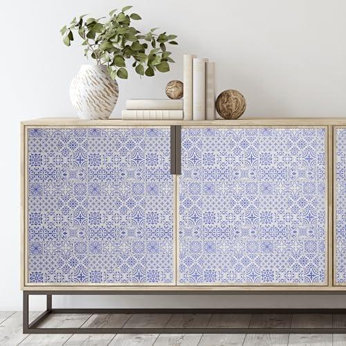 Paquete de 24 Azulejos de Papel Autoadhesivos Main Street 20x20 cm