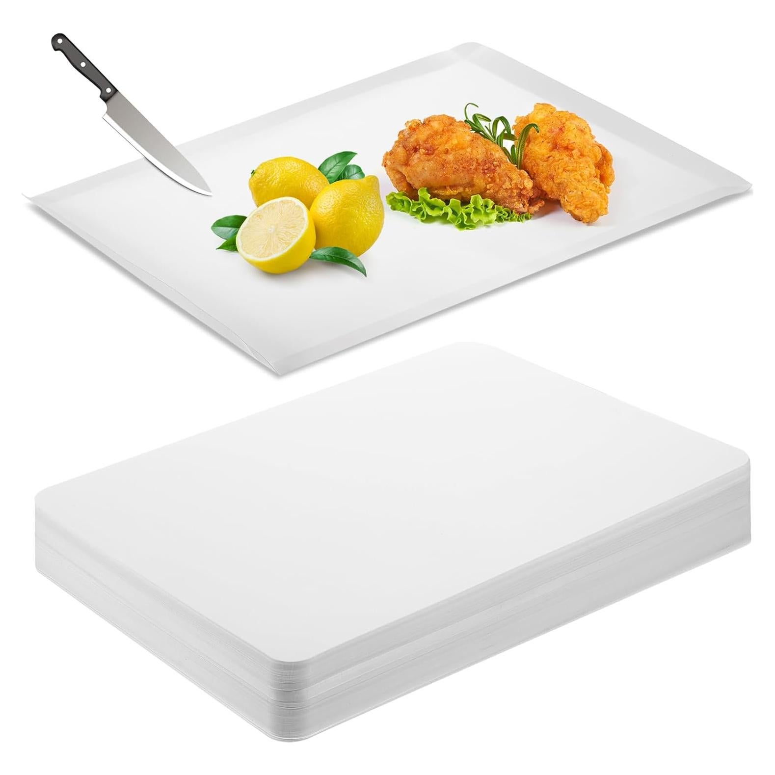 Hushee 60 Hojas de Tabla de Cortar Desechables 24.8 x 33 cm