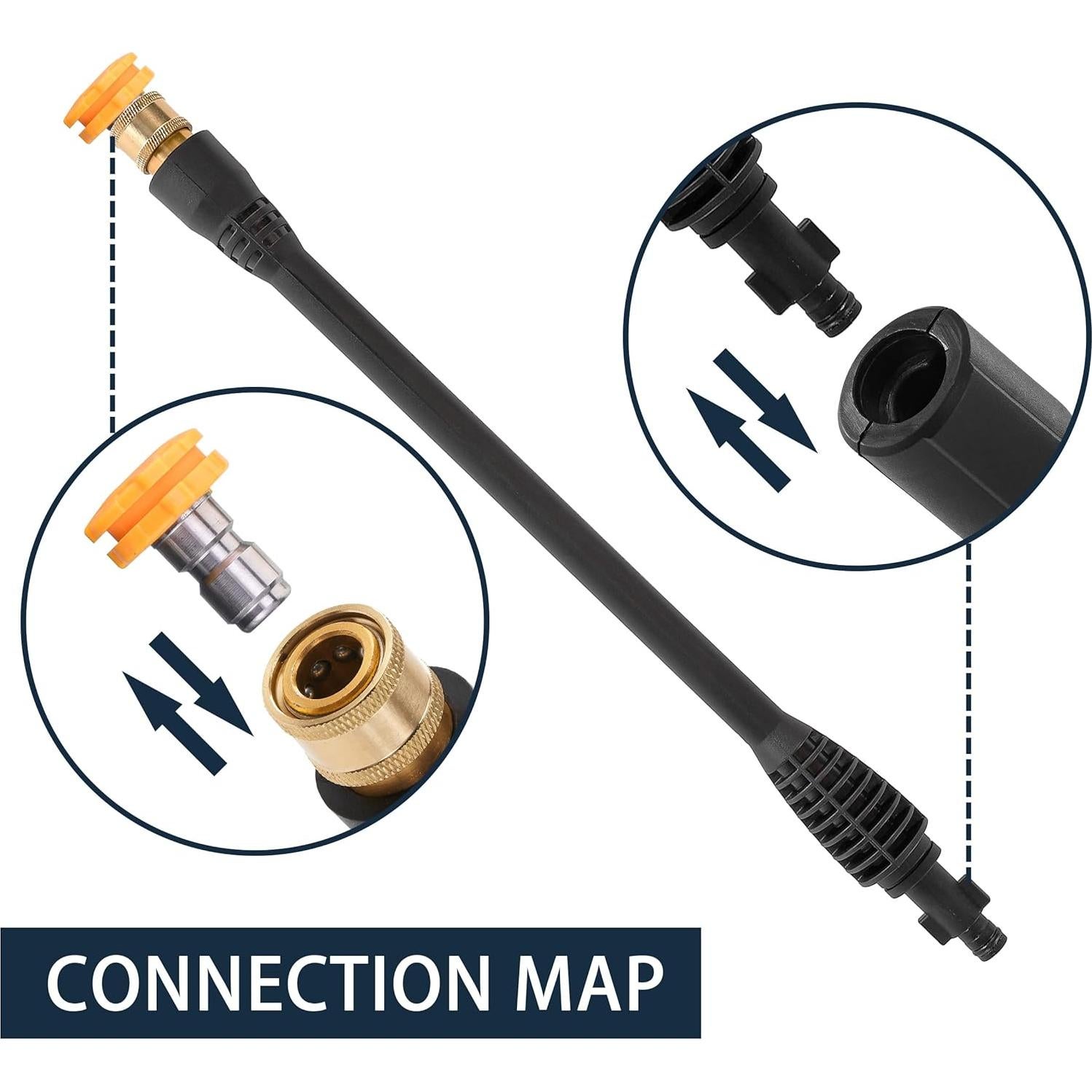 Pistola de Reemplazo JOEJET para Lavadora Alta Presión 1500 PSI