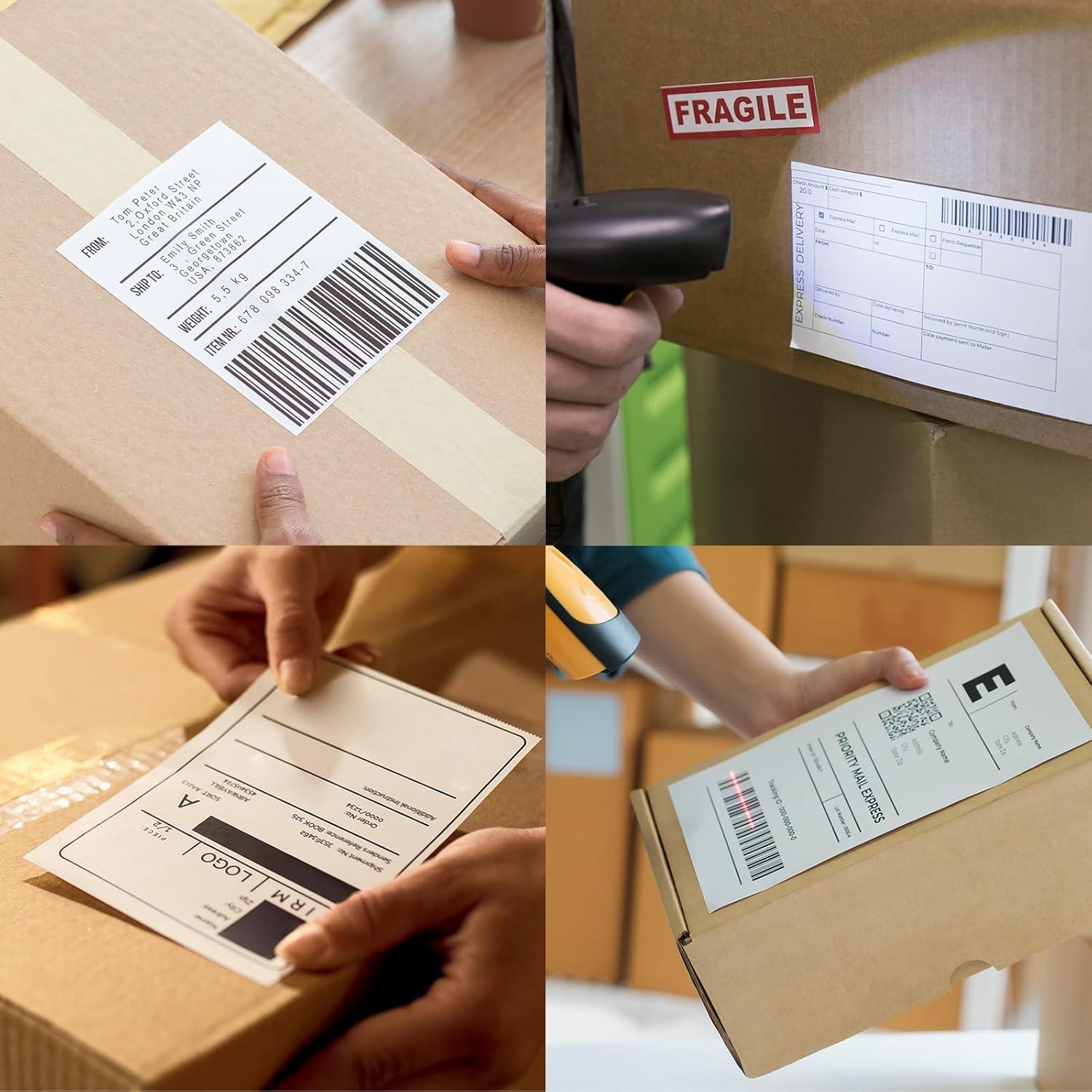 Etiquetas de Envío Térmica Directa Msudoku 4"x6" 2200 Unidades