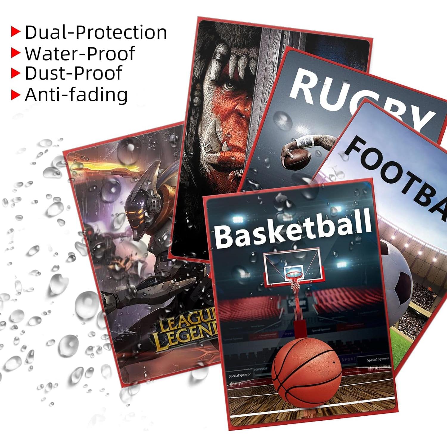 500 Fundas Rojas Mlikero para Cartas de Intercambio