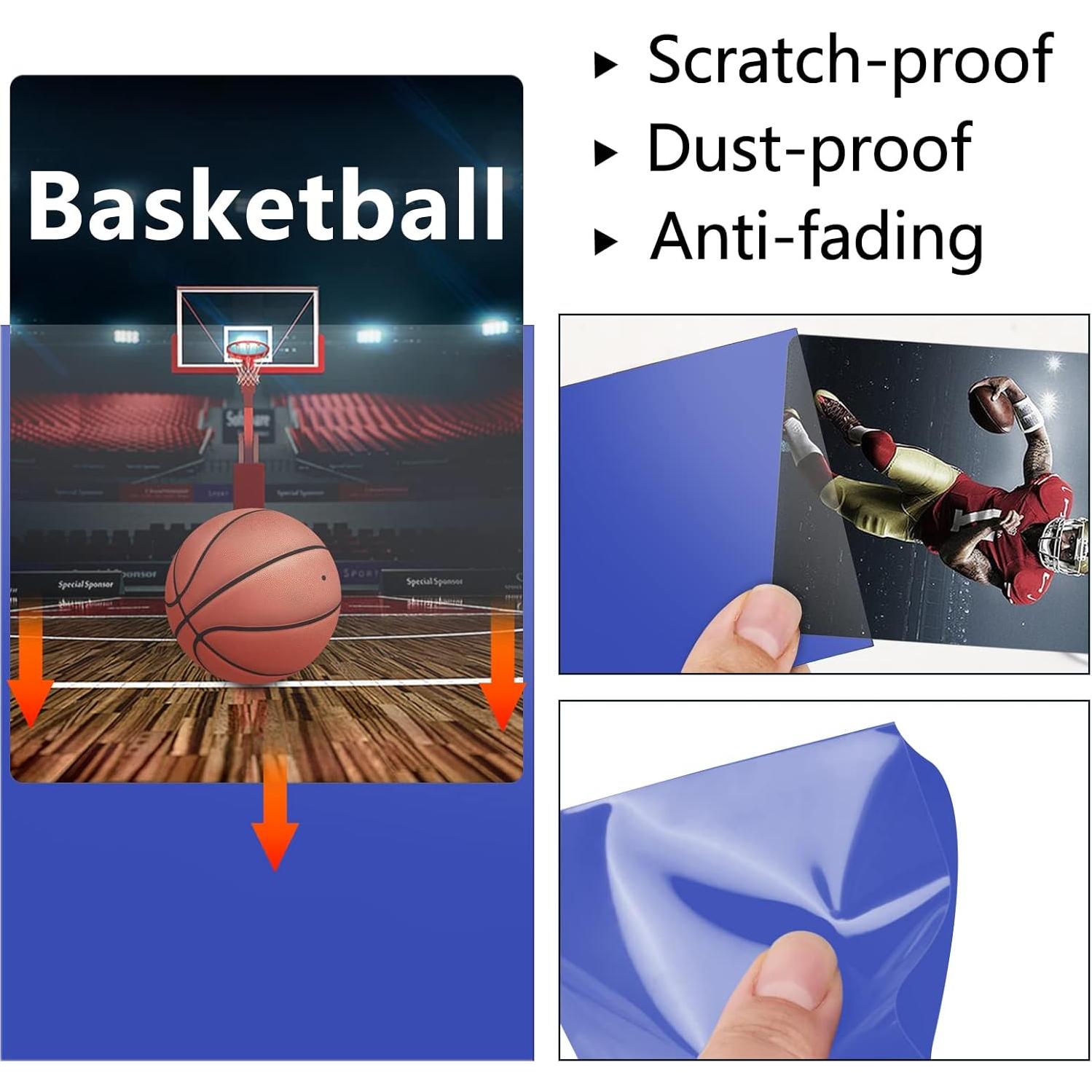 500 Fundas de Cartas Mlikero Azul Mate - Protección MTG