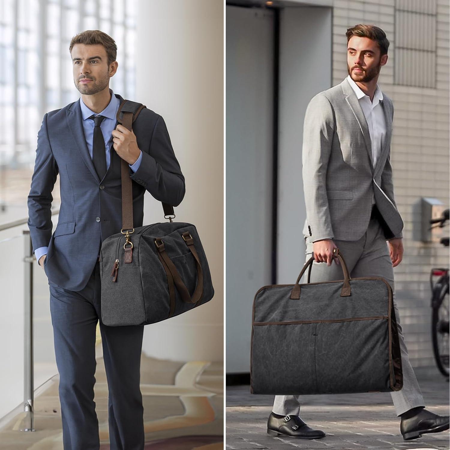 Bolsa de Viaje Duffle S-ZONE 2 en 1 Grande Negro 30L