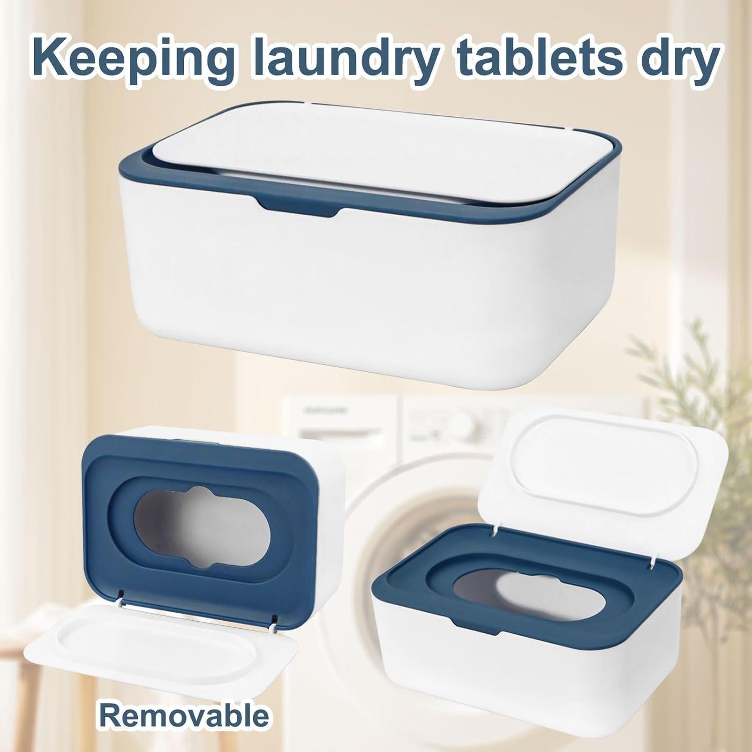 Soporte organizador para hojas de secadora RSQAZQ - Azul