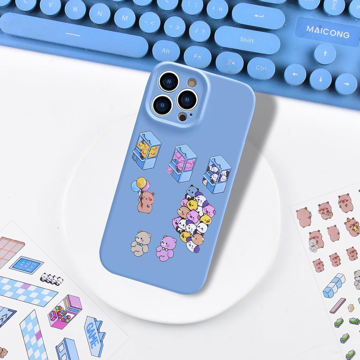 5 Sets de Pegatinas 3D Capybara HOMICO - Mini Casa DIY