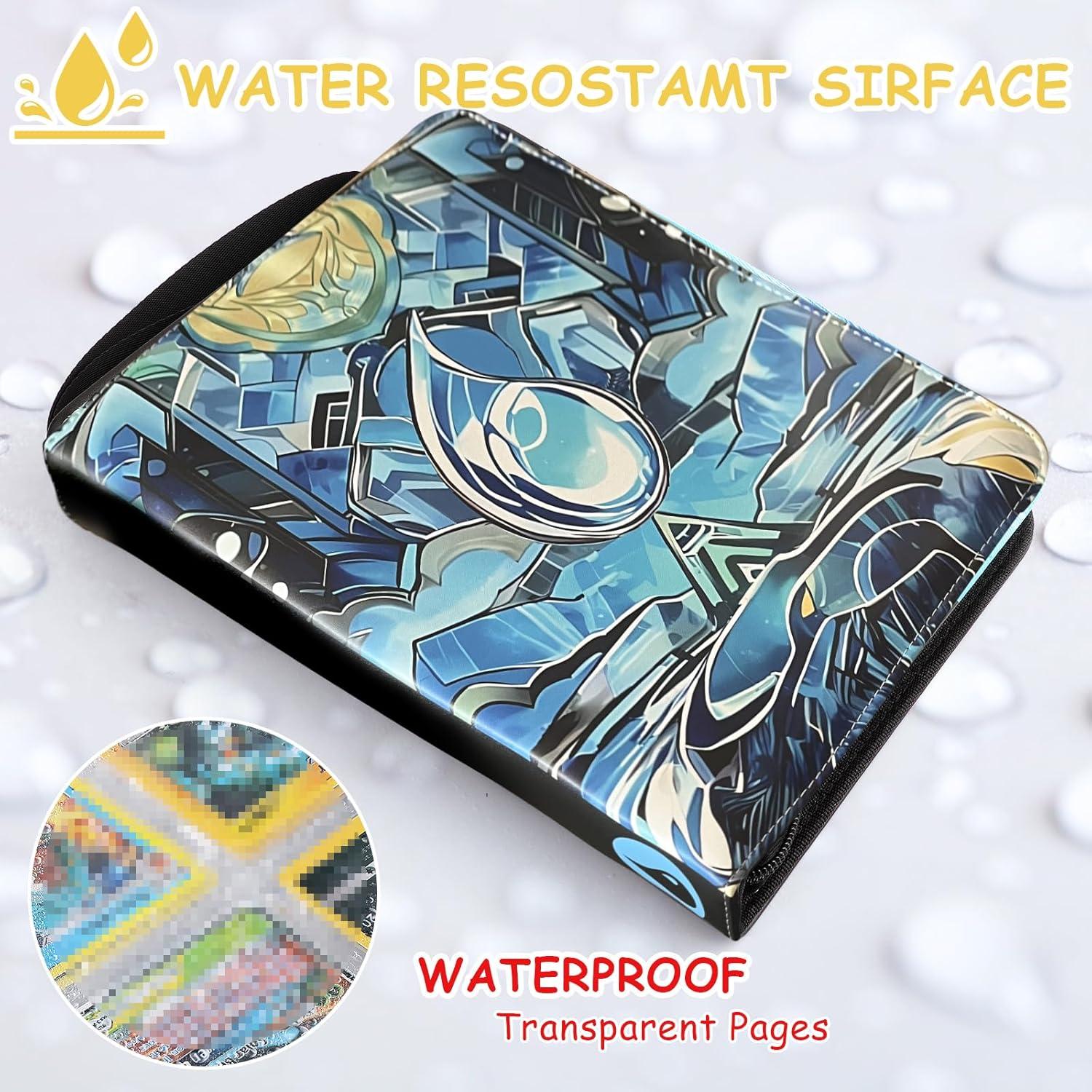 Carpeta de cartas coleccionables EYEGLEAM 720 cartas Azul